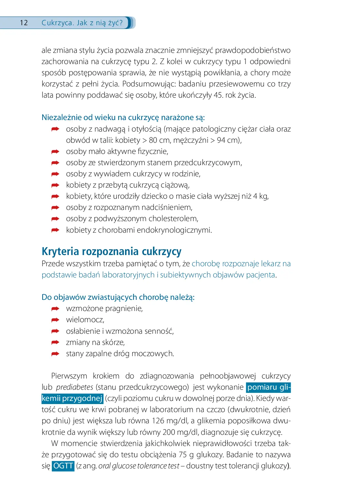 Fragment „Cukrzyca. Jak z nią żyć” — strona 12 z 12