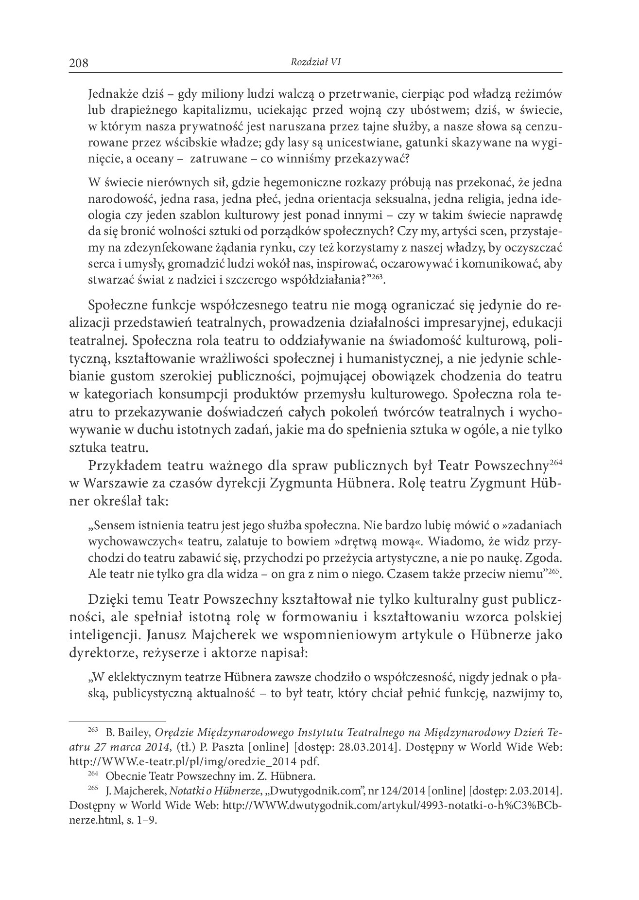 Fragment „Nowa retoryka teatru. Między wczoraj a jutro” — strona 2 z 5