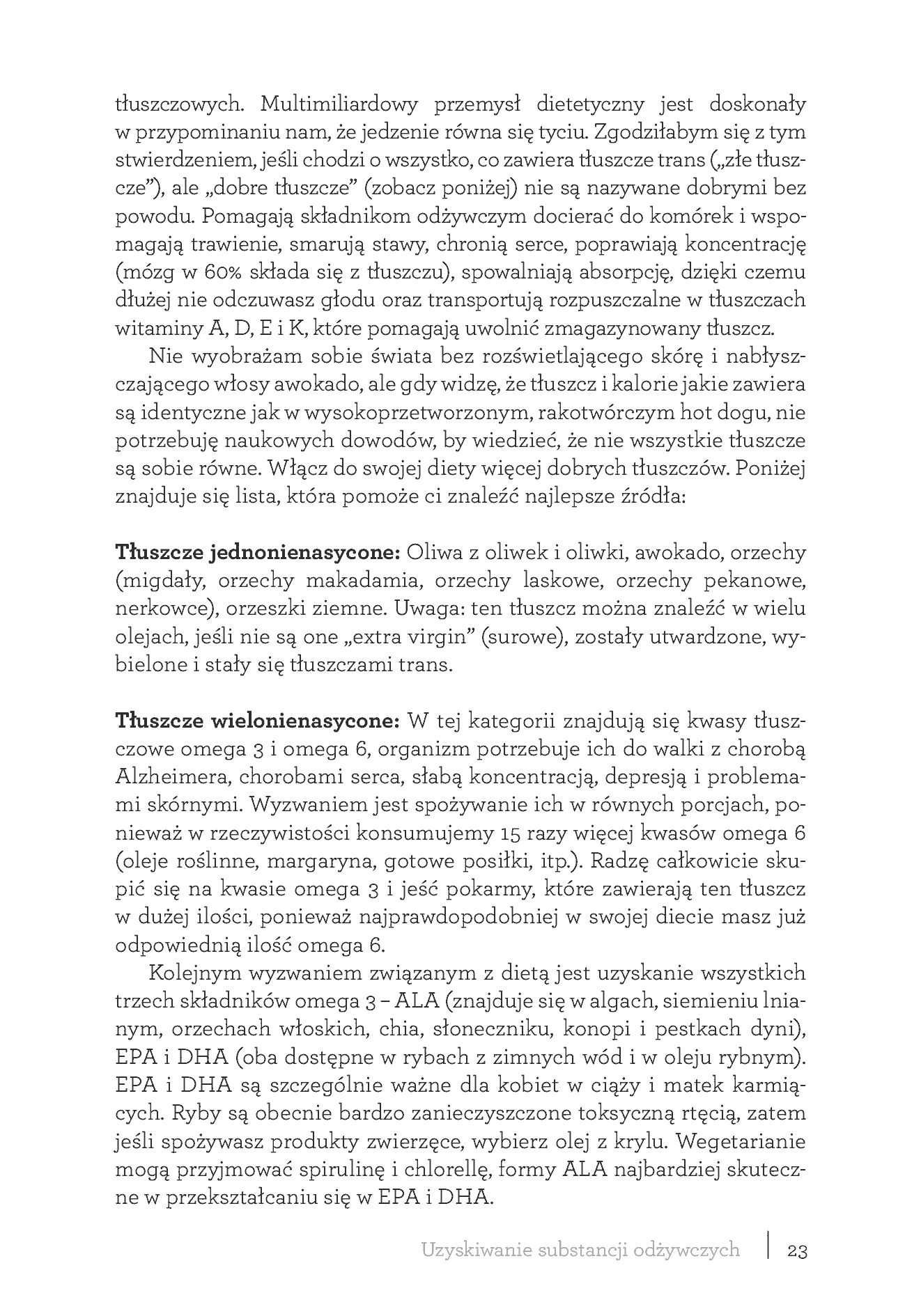 Fragment „Kuchnia Raw Food. Smaczne dania bez gotowania” — strona 23 z 27