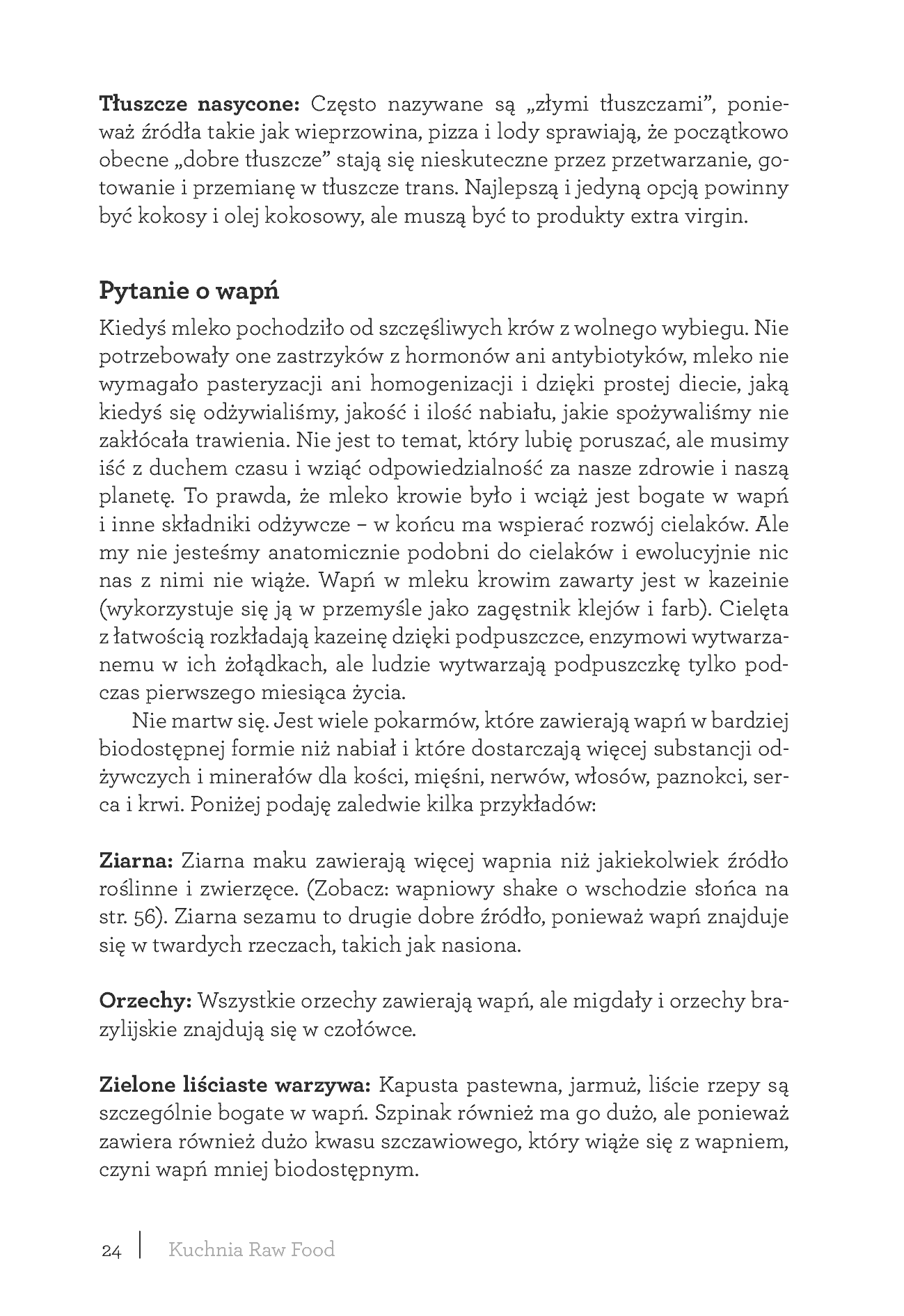 Fragment „Kuchnia Raw Food. Smaczne dania bez gotowania” — strona 24 z 27