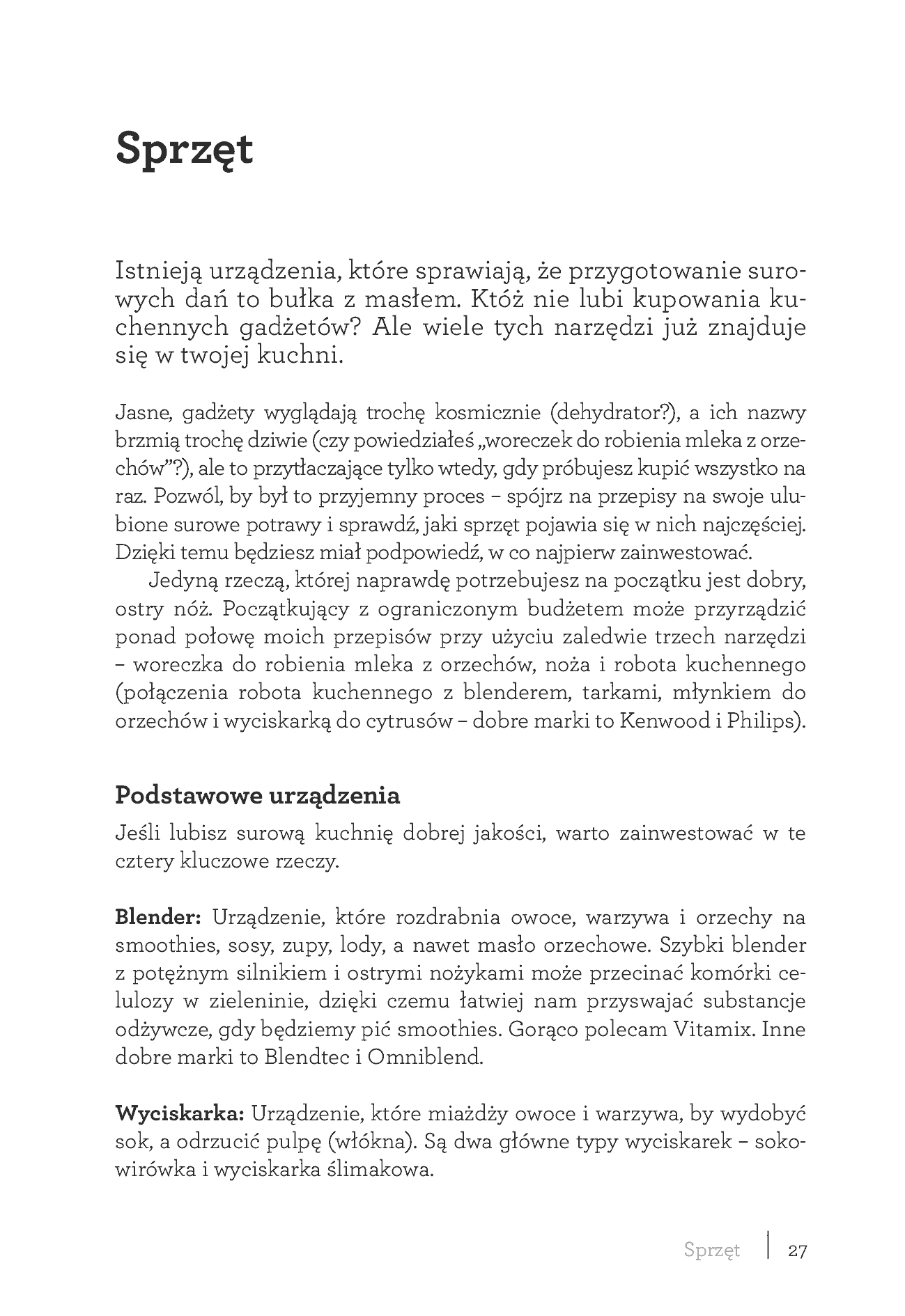 Fragment „Kuchnia Raw Food. Smaczne dania bez gotowania” — strona 27 z 27