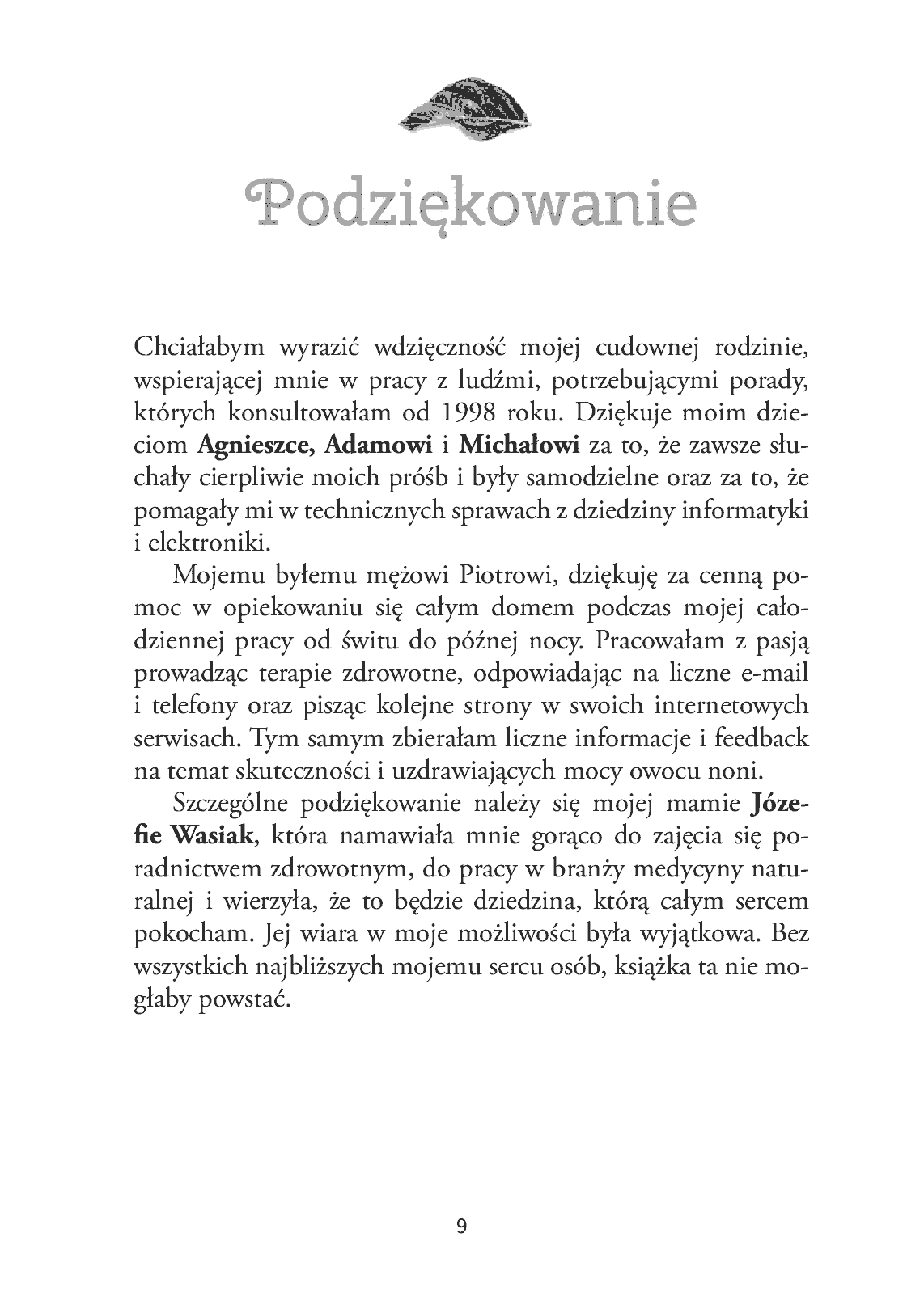 Fragment „Noni. Polinezyjski sekret zdrowia” — strona 9 z 14