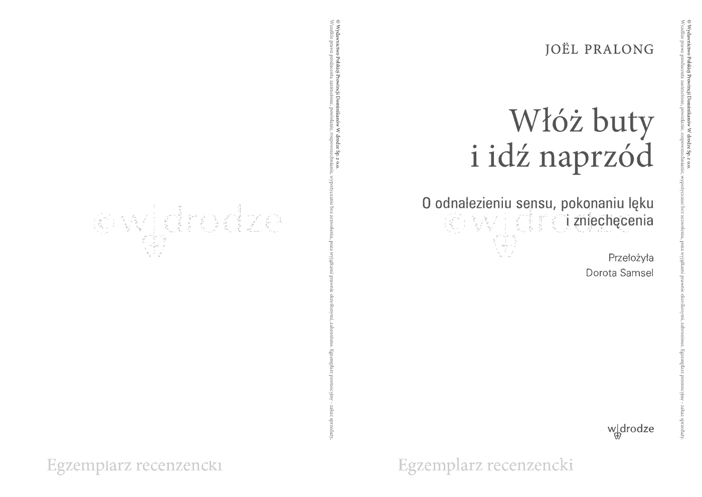 Fragment „Włóż buty i idź naprzód. O odnalezieniu sensu, pokonaniu lęku i zniechęcenia” — strona 3 z 15