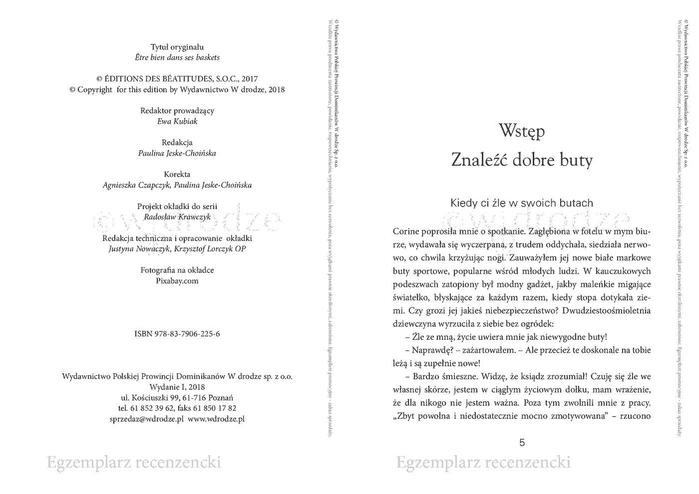 Fragment „Włóż buty i idź naprzód. O odnalezieniu sensu, pokonaniu lęku i zniechęcenia” — strona 4 z 15
