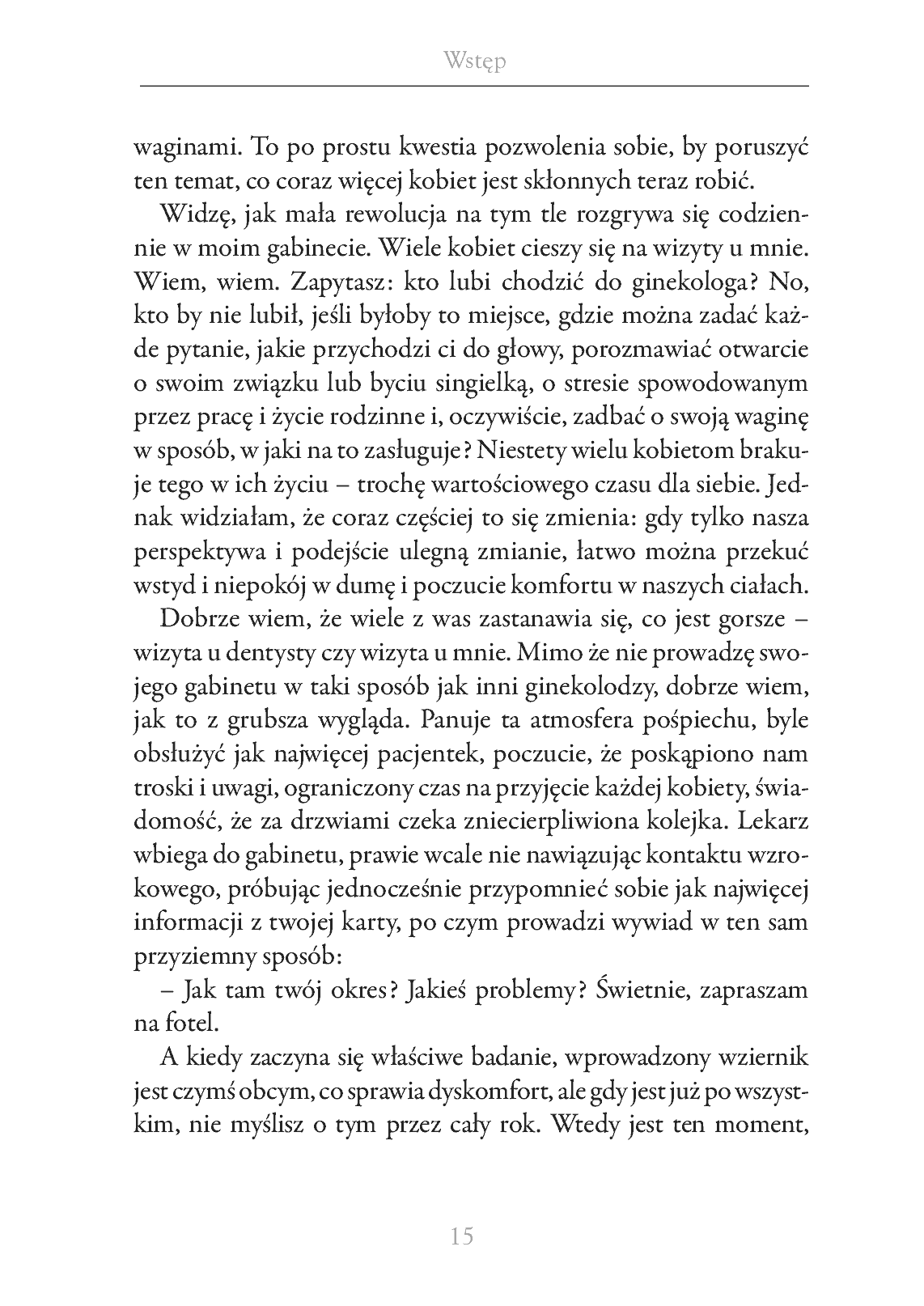 Fragment „Kobietologia - kompletny przewodnik po życiu intymnym kobiety” — strona 15 z 30