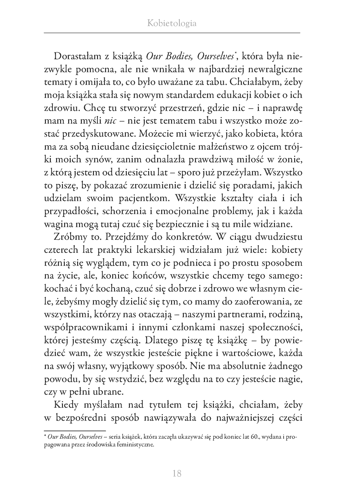 Fragment „Kobietologia - kompletny przewodnik po życiu intymnym kobiety” — strona 18 z 30