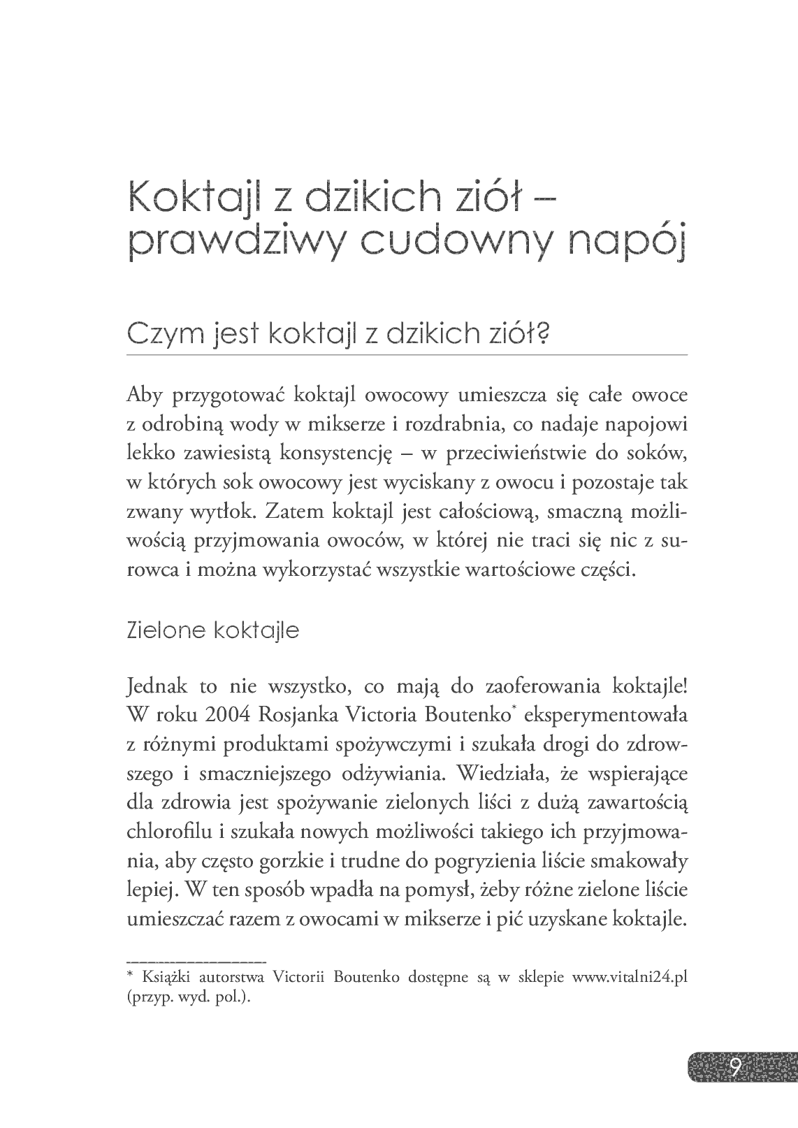 Fragment „Smoothie z jadalnych roślin dziko rosnących” — strona 9 z 11
