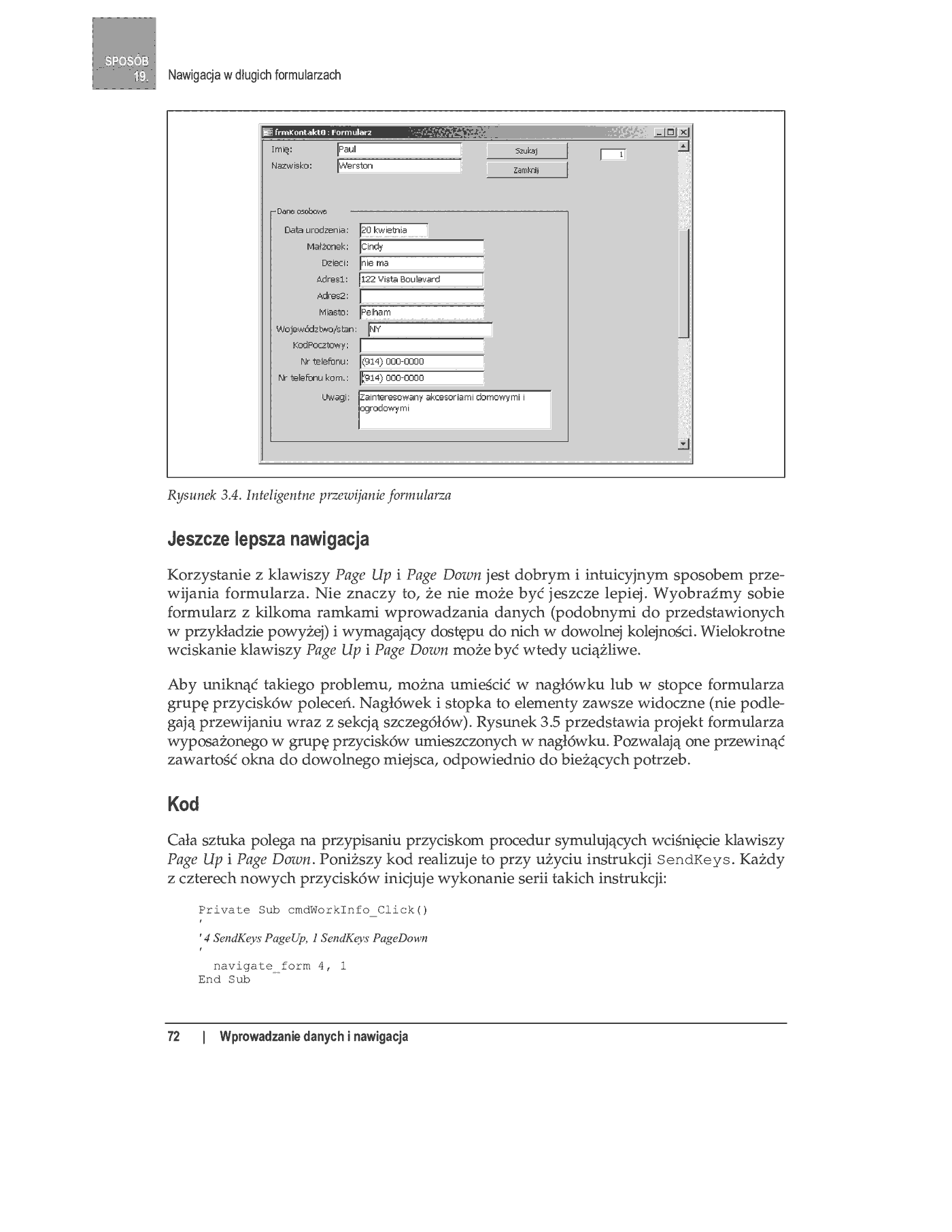 Fragment „100 sposobów na Access” — strona 28 z 29