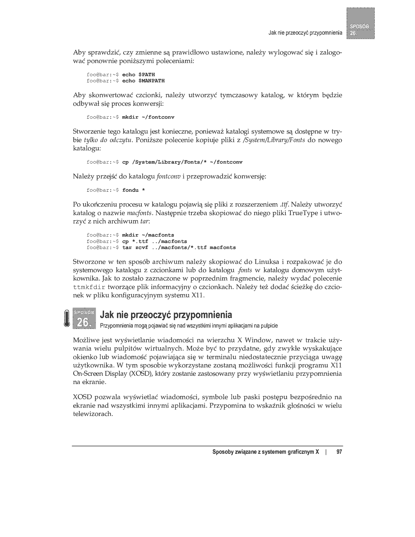 Fragment „100 sposobów na Linux” — strona 18 z 30