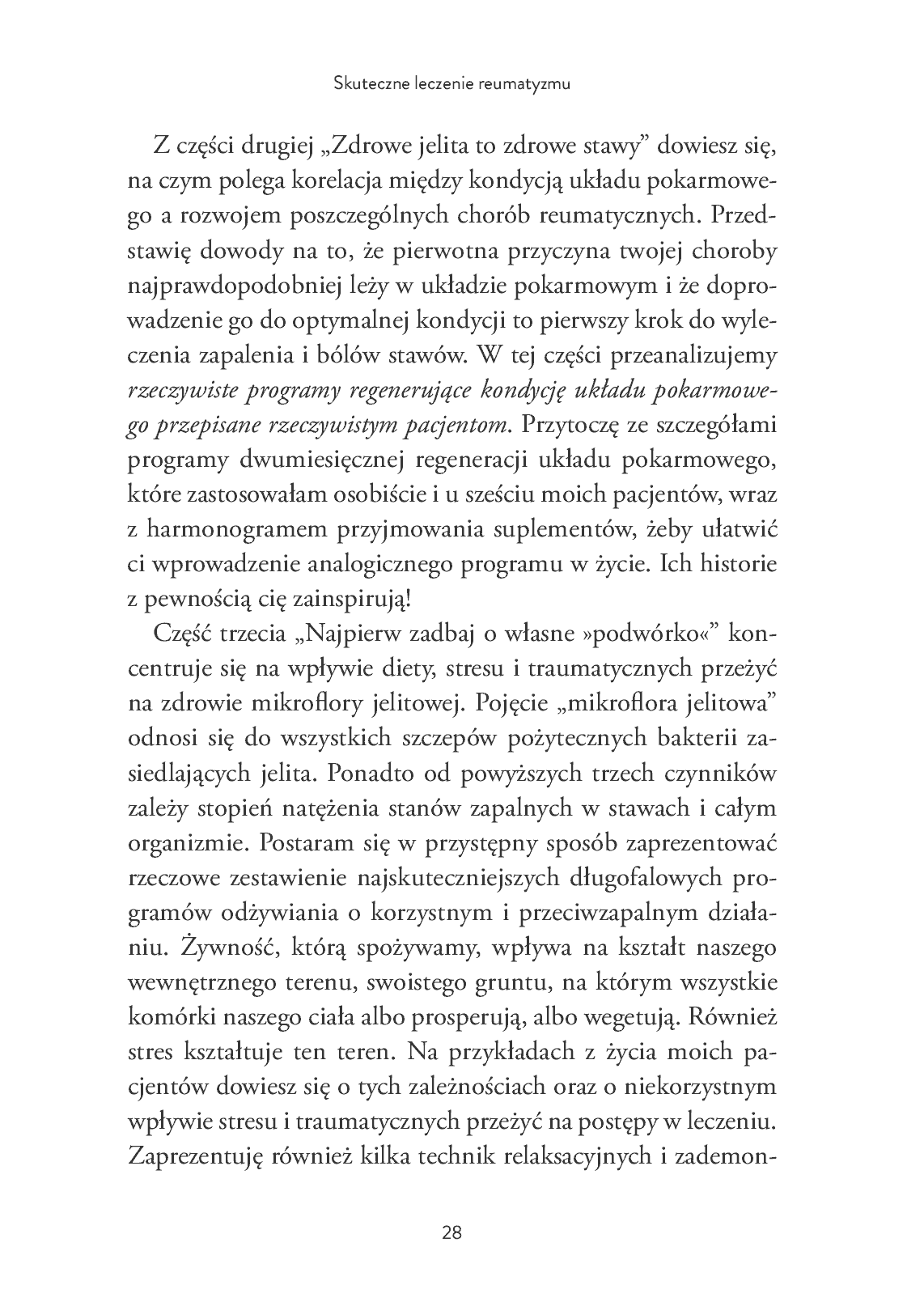 Fragment „Skuteczne leczenie reumatyzmu” — strona 28 z 30