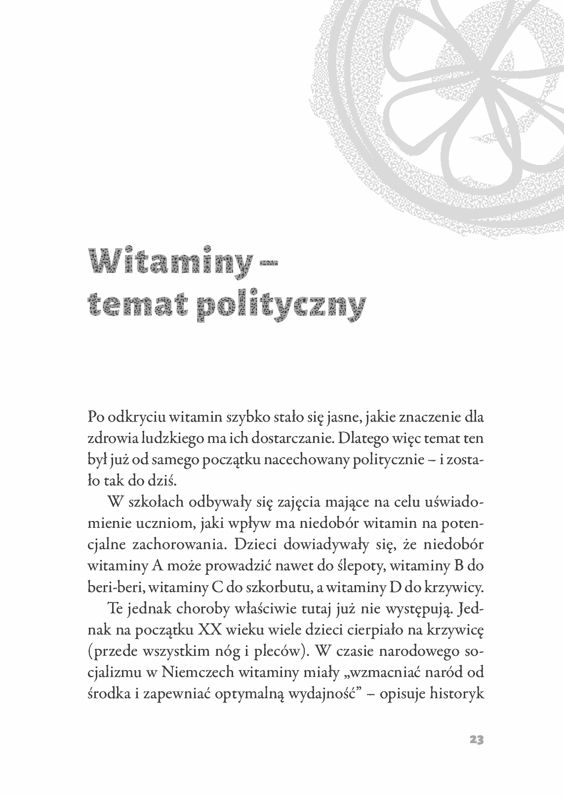 Fragment „Witaminy - czy i dlaczego pomagają” — strona 25 z 30