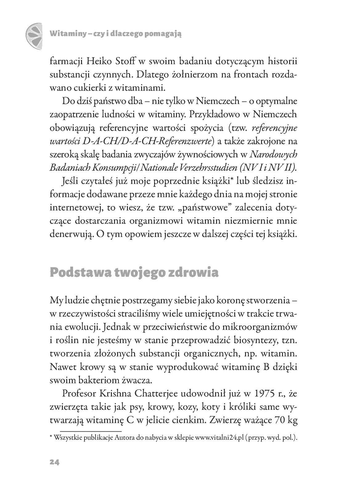 Fragment „Witaminy - czy i dlaczego pomagają” — strona 26 z 30