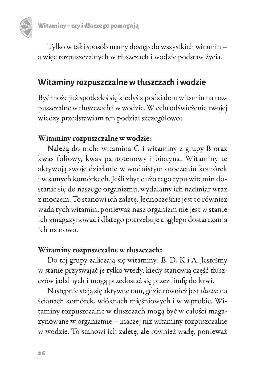 Fragment „Witaminy - czy i dlaczego pomagają” — strona 28 z 30