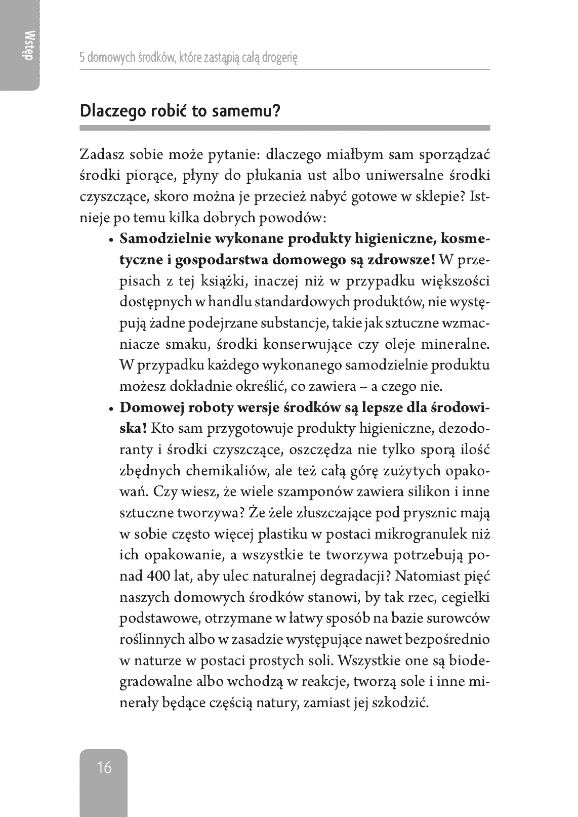 Fragment „5 domowych środków, które zastąpią drogerię” — strona 18 z 24