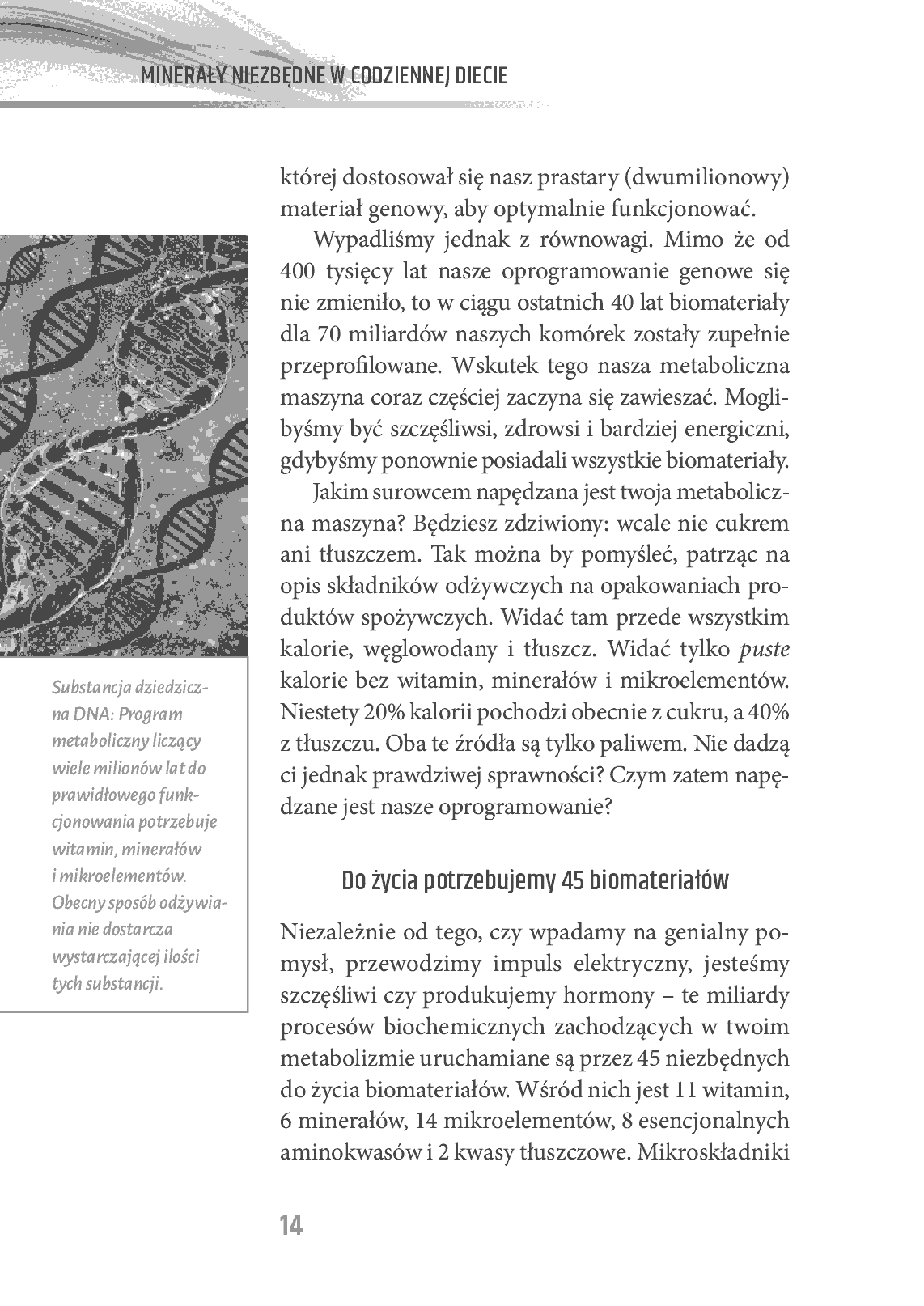 Fragment „Minerały niezbędne w codziennej diecie” — strona 14 z 26