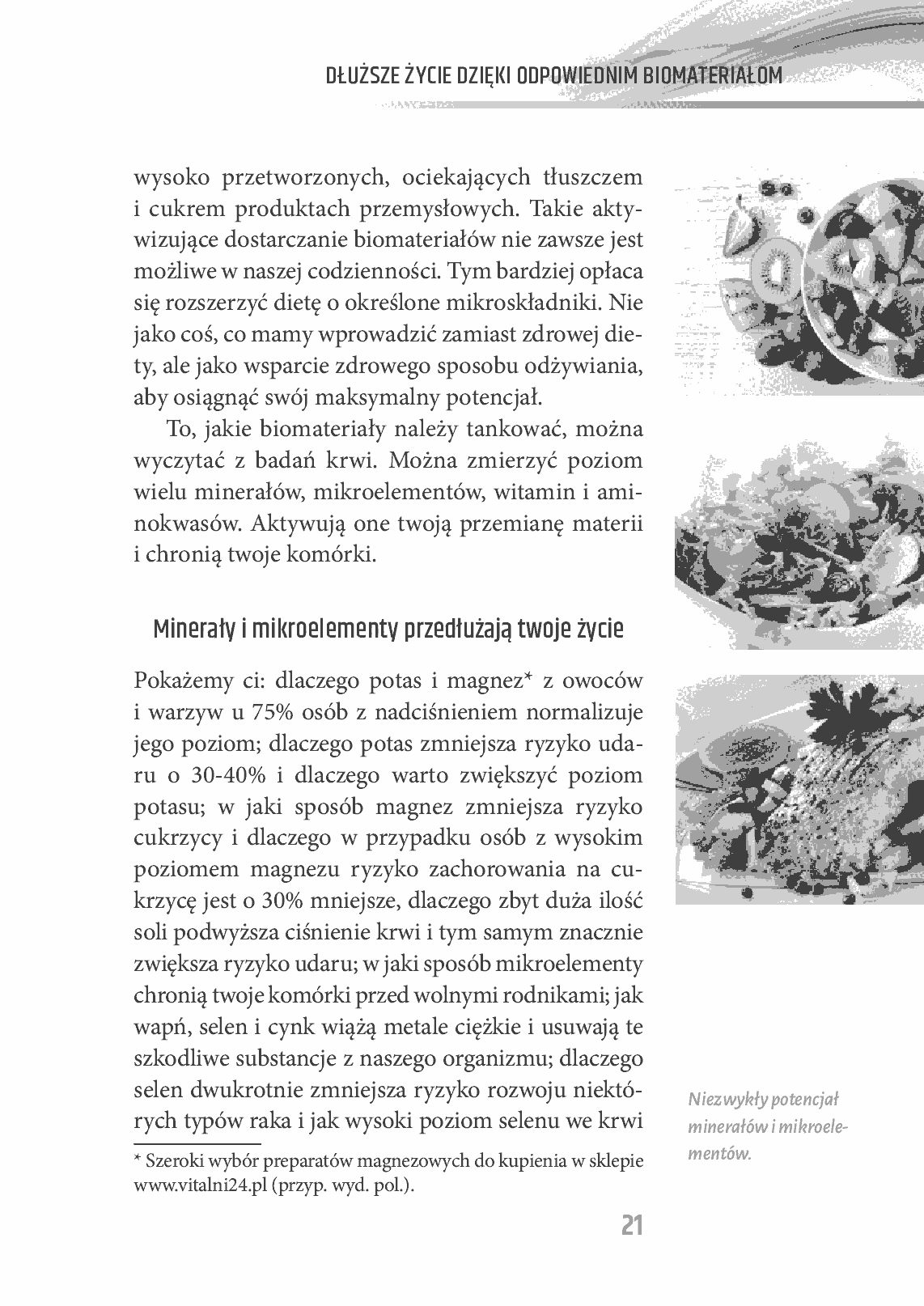 Fragment „Minerały niezbędne w codziennej diecie” — strona 21 z 26