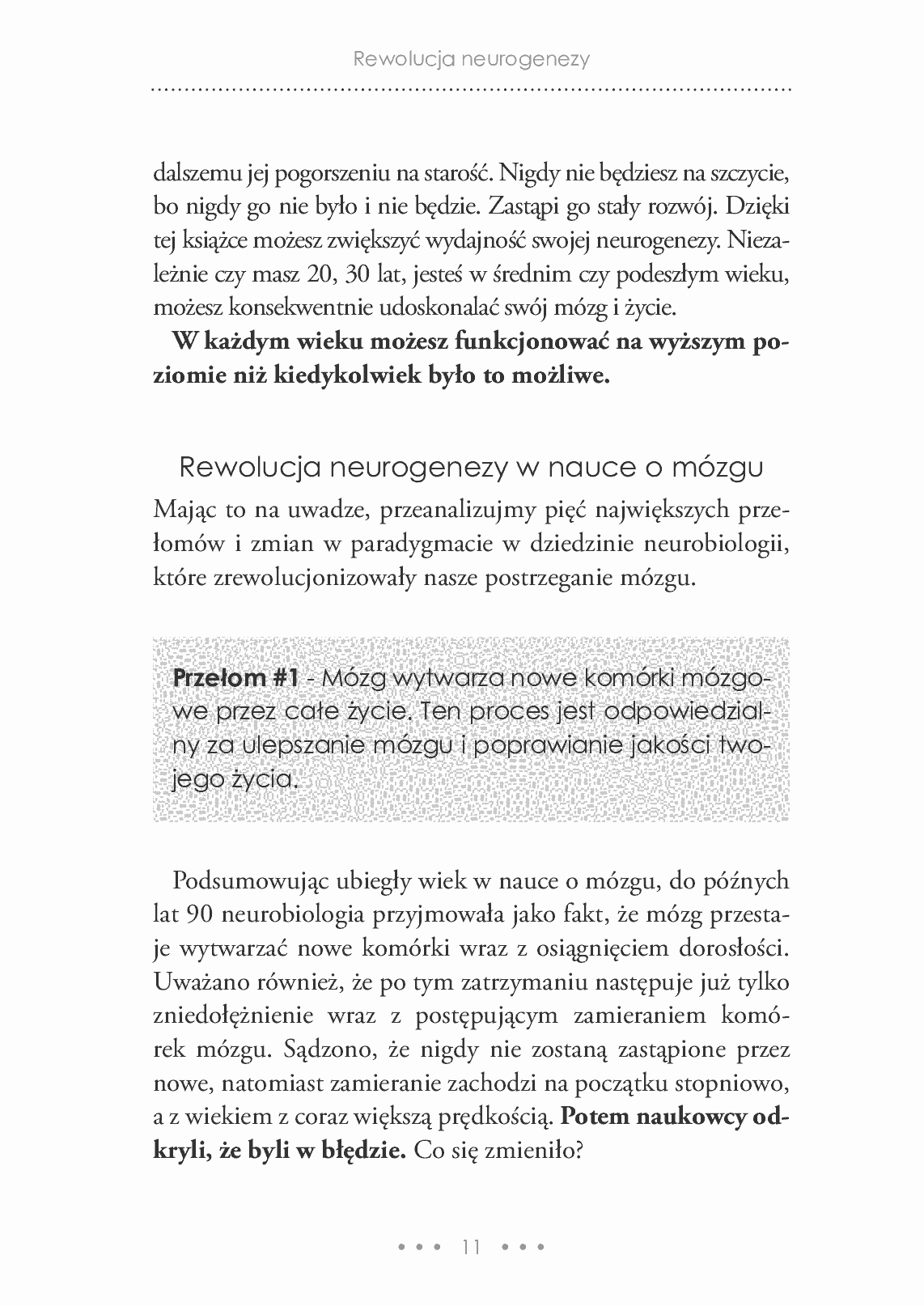 Fragment „Neurogeneza - regeneracja mózgu” — strona 11 z 30