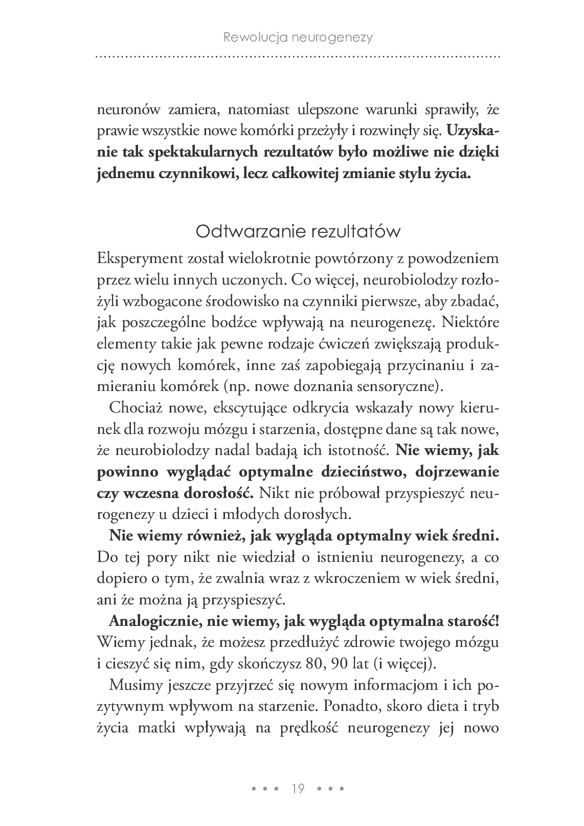 Fragment „Neurogeneza - regeneracja mózgu” — strona 19 z 30