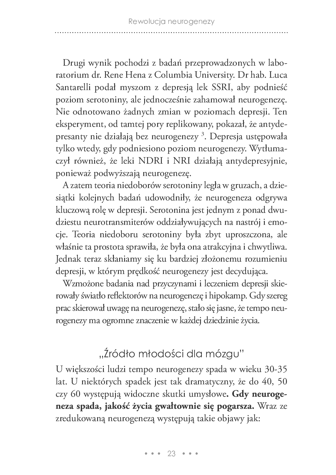 Fragment „Neurogeneza - regeneracja mózgu” — strona 23 z 30