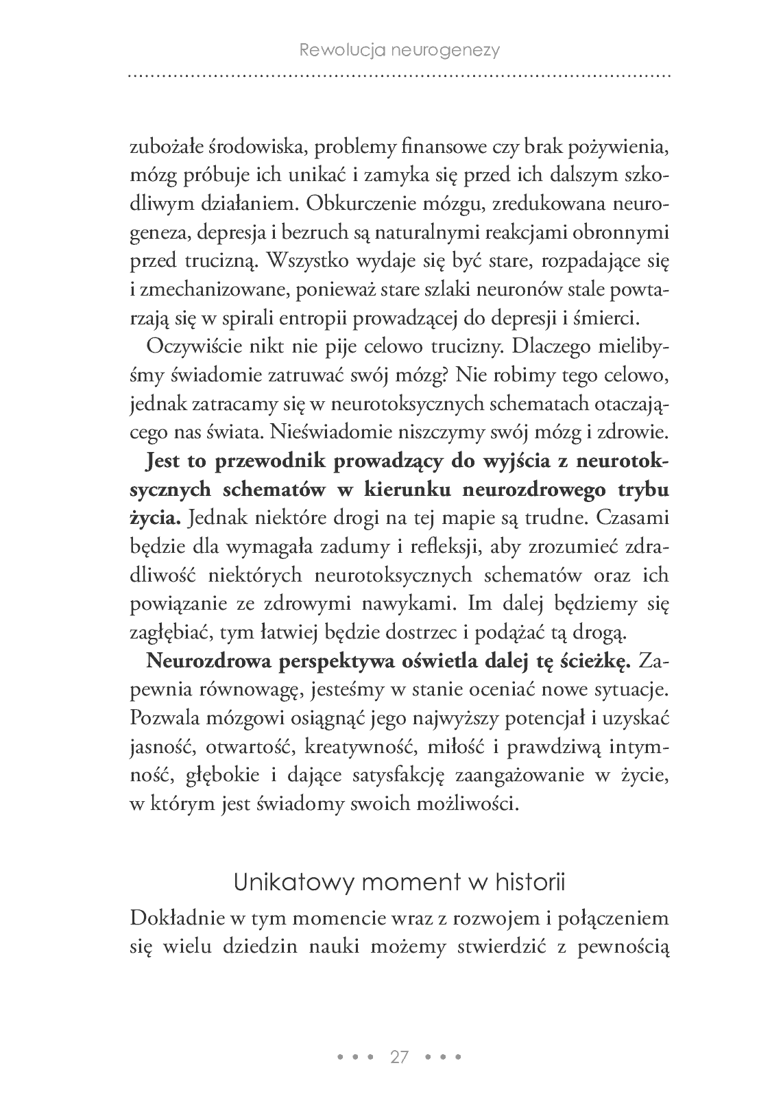 Fragment „Neurogeneza - regeneracja mózgu” — strona 27 z 30
