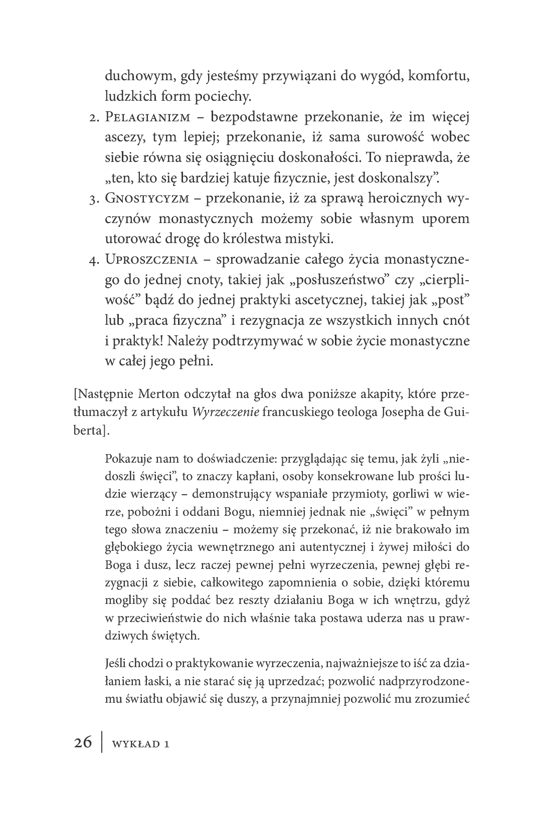 Fragment „Mistyka chrześcijańska. Trzynaście spotkań ze słynnym trapistą” — strona 26 z 30