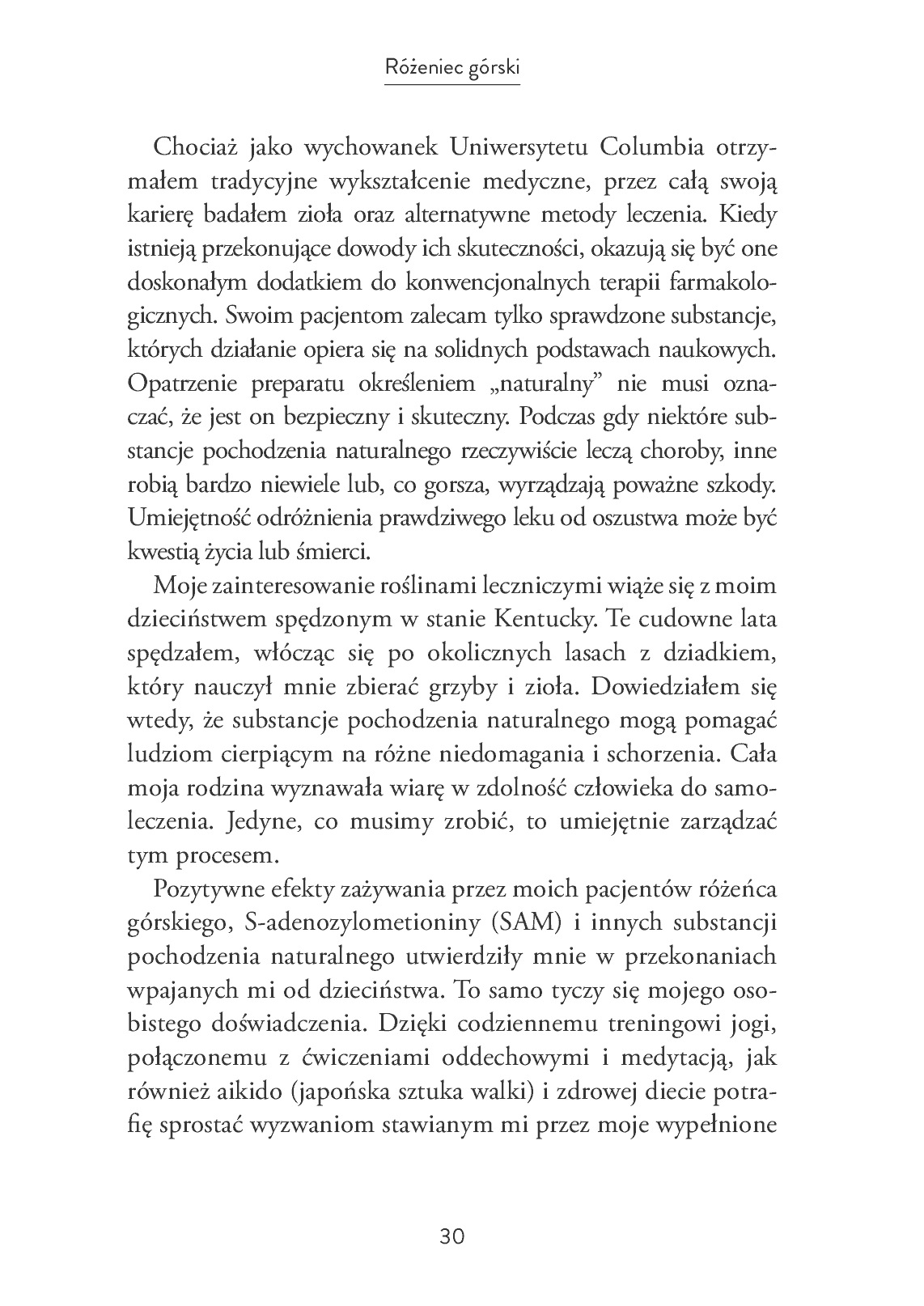 Fragment „Różeniec górski - złoty korzeń” — strona 30 z 30