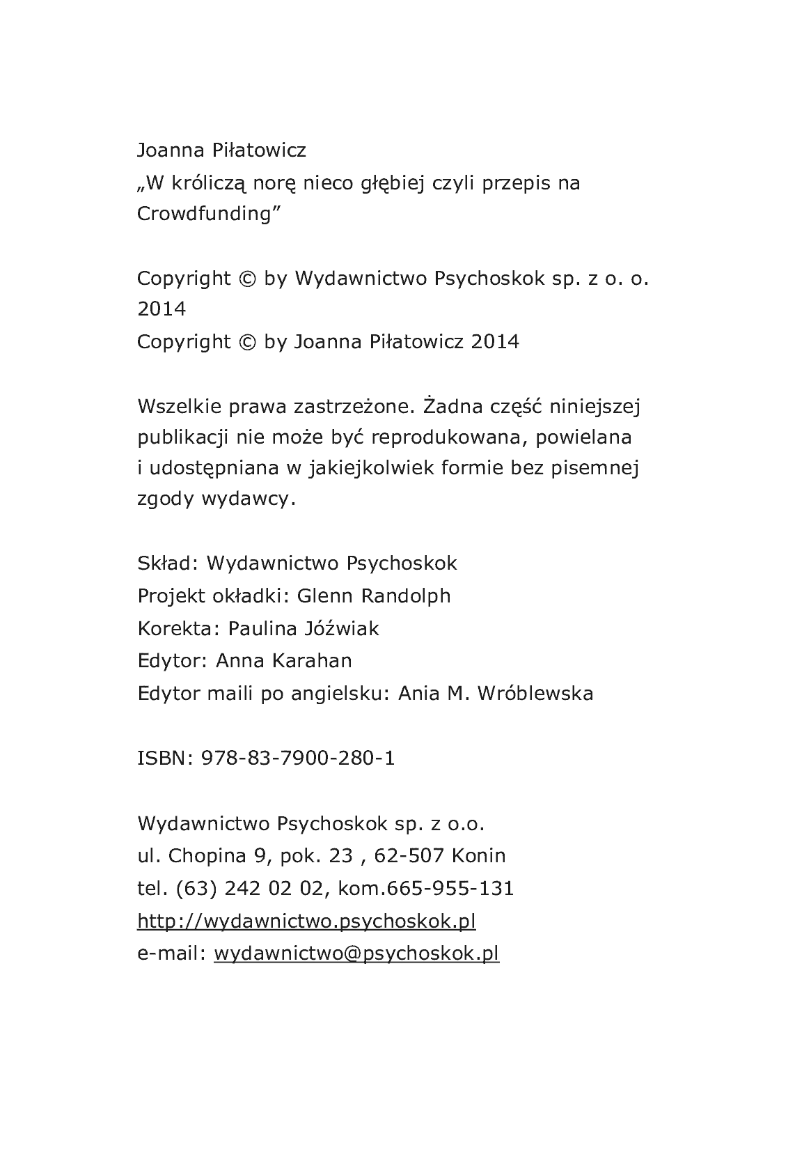 Fragment „W króliczą norę nieco głębiej” — strona 3 z 11