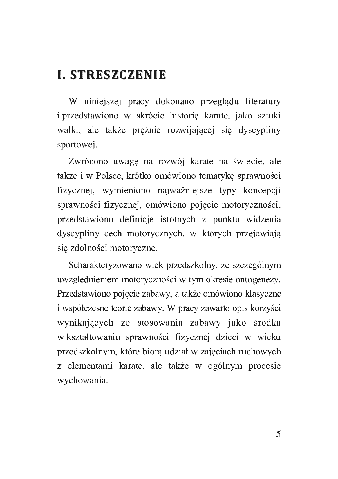 Fragment „Przedszkolne zabawy z elementami karate” — strona 5 z 13