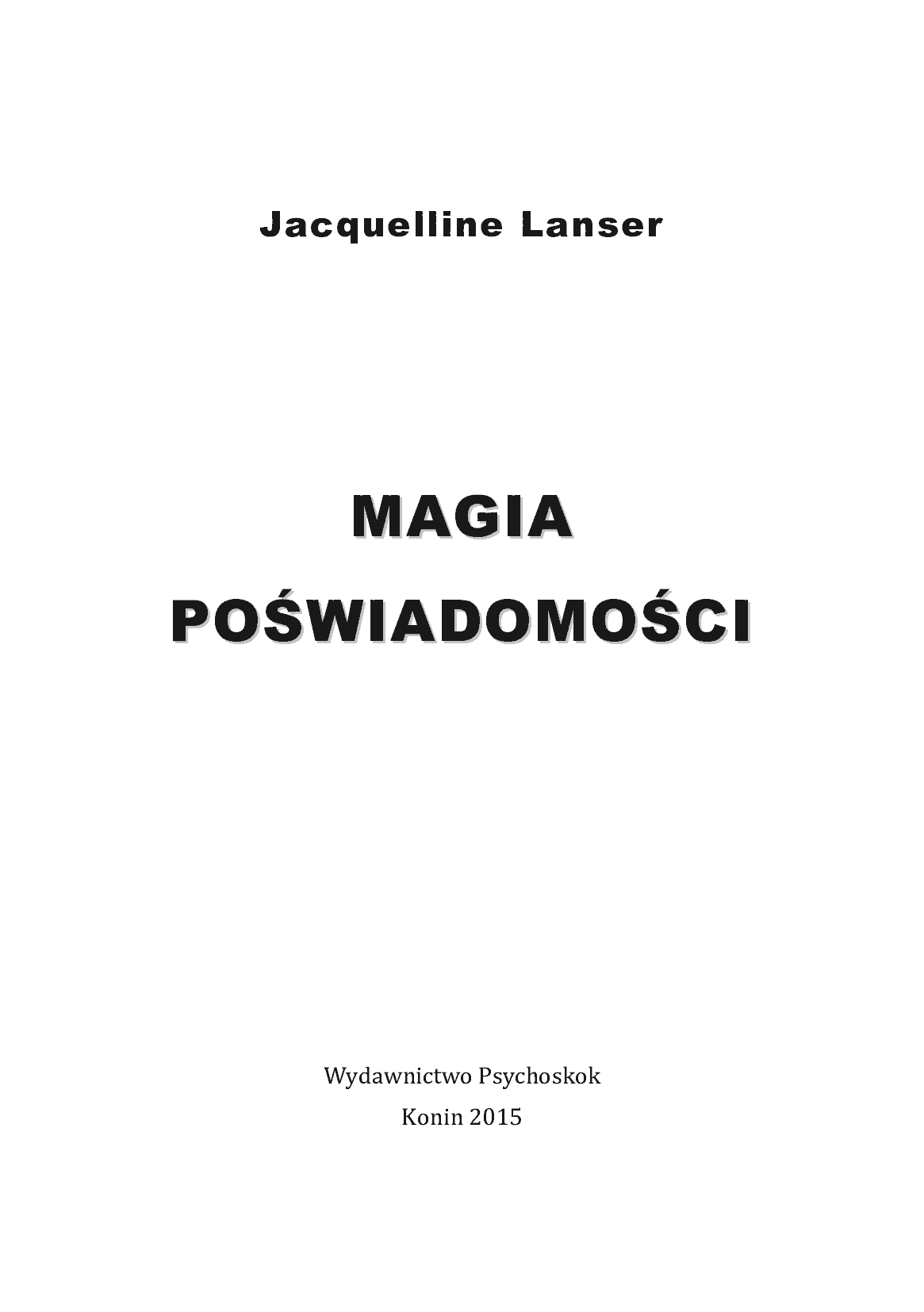 Fragment „Magia podświadomości” — strona 2 z 17