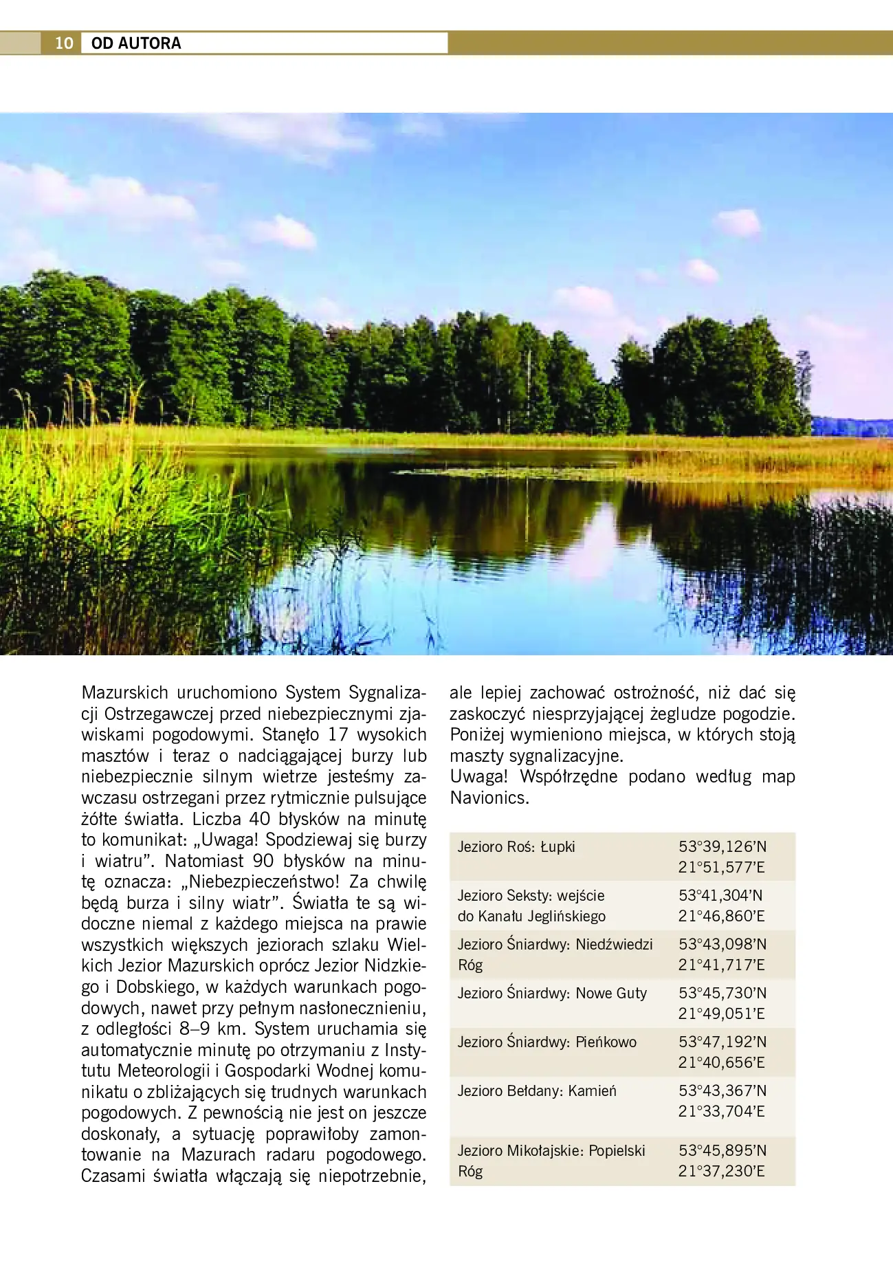 Fragment „Wielkie Jeziora Mazurskie. Przewodnik żeglarski” — strona 11 z 14