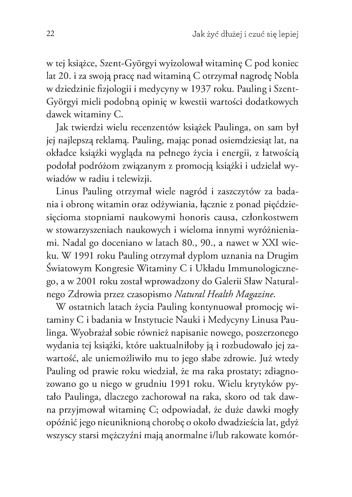 Fragment „Jak żyć dłużej i czuć się lepiej” — strona 24 z 30