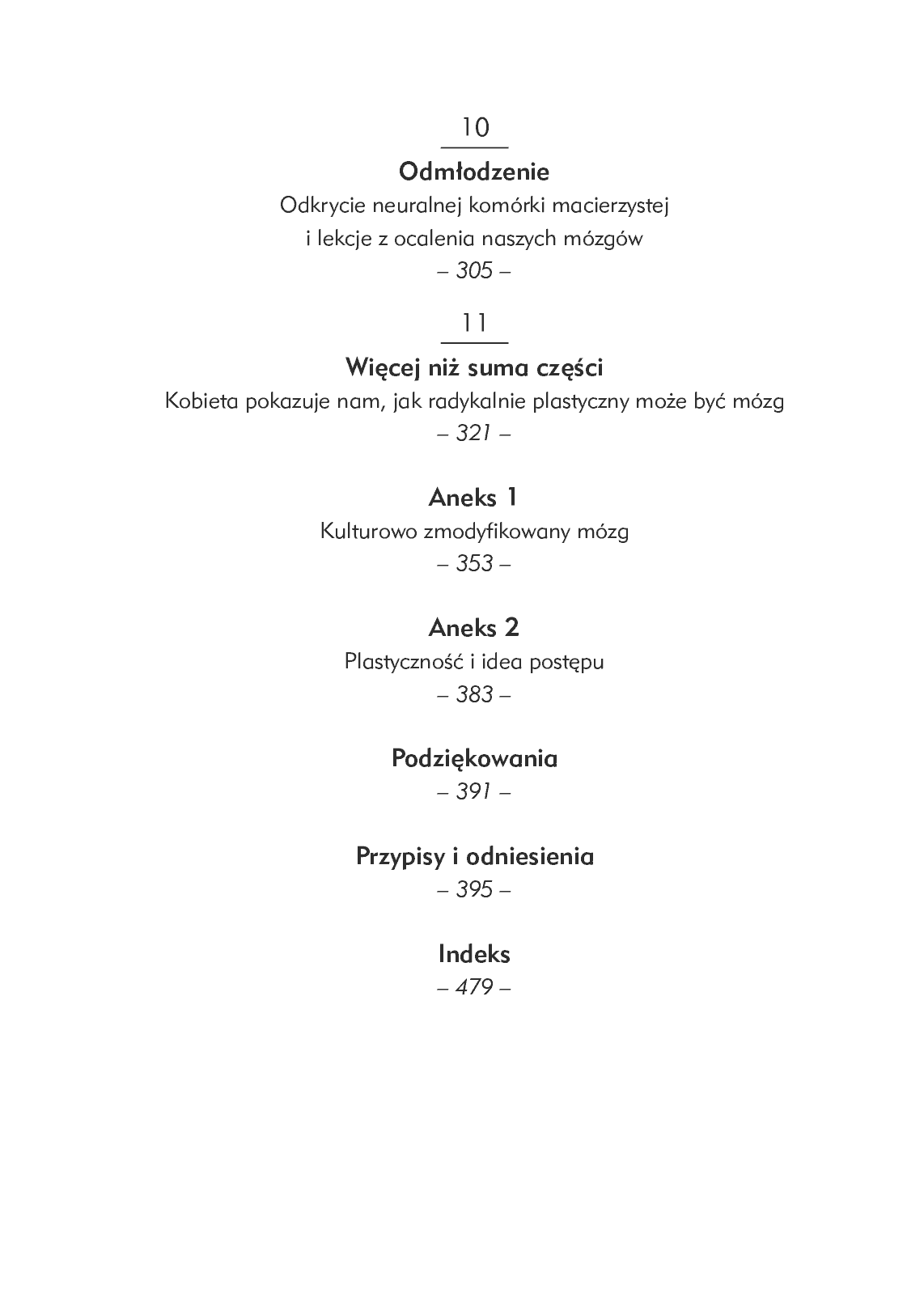 Fragment „Mózg zmienia się sam” — strona 11 z 30