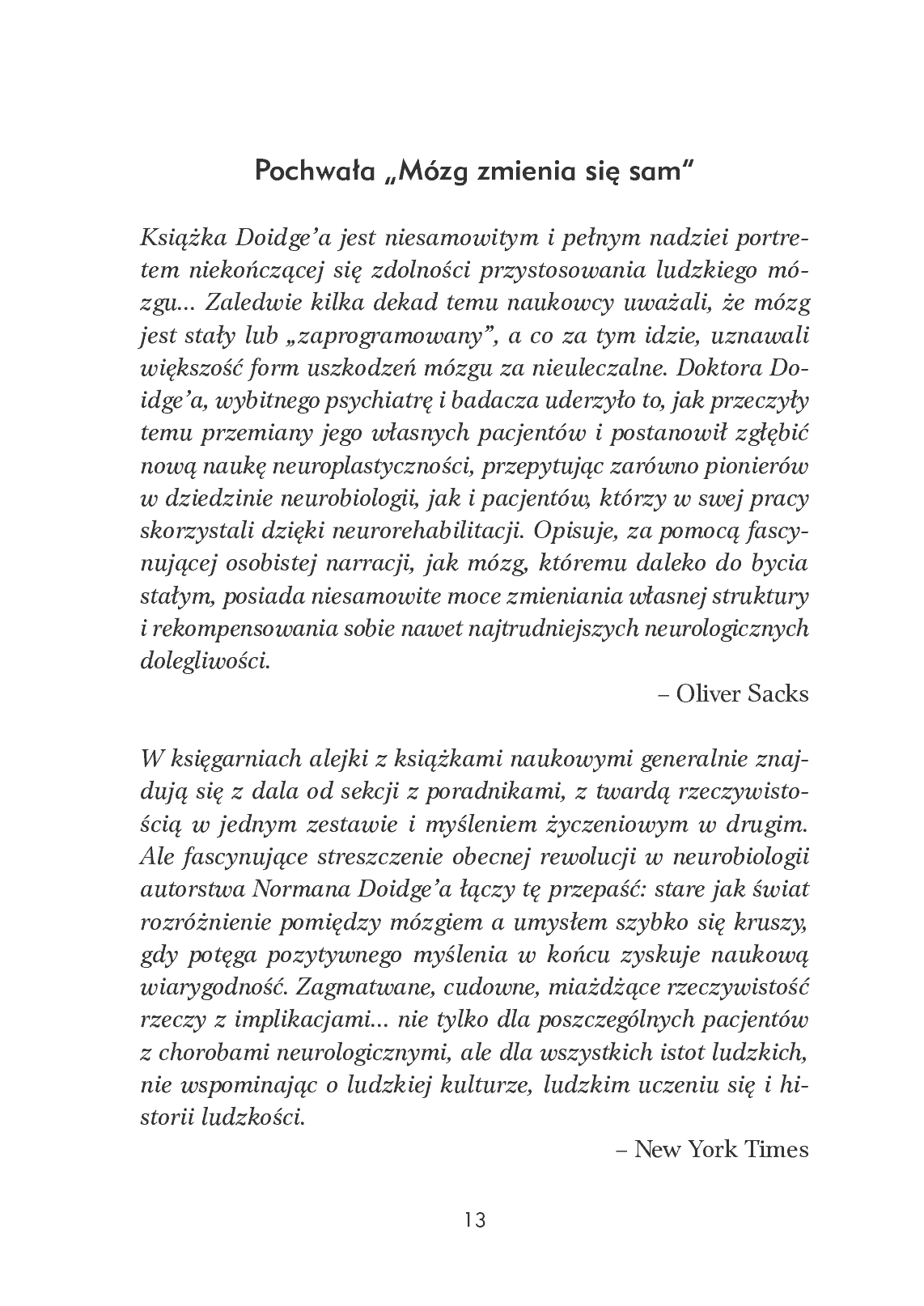 Fragment „Mózg zmienia się sam” — strona 13 z 30