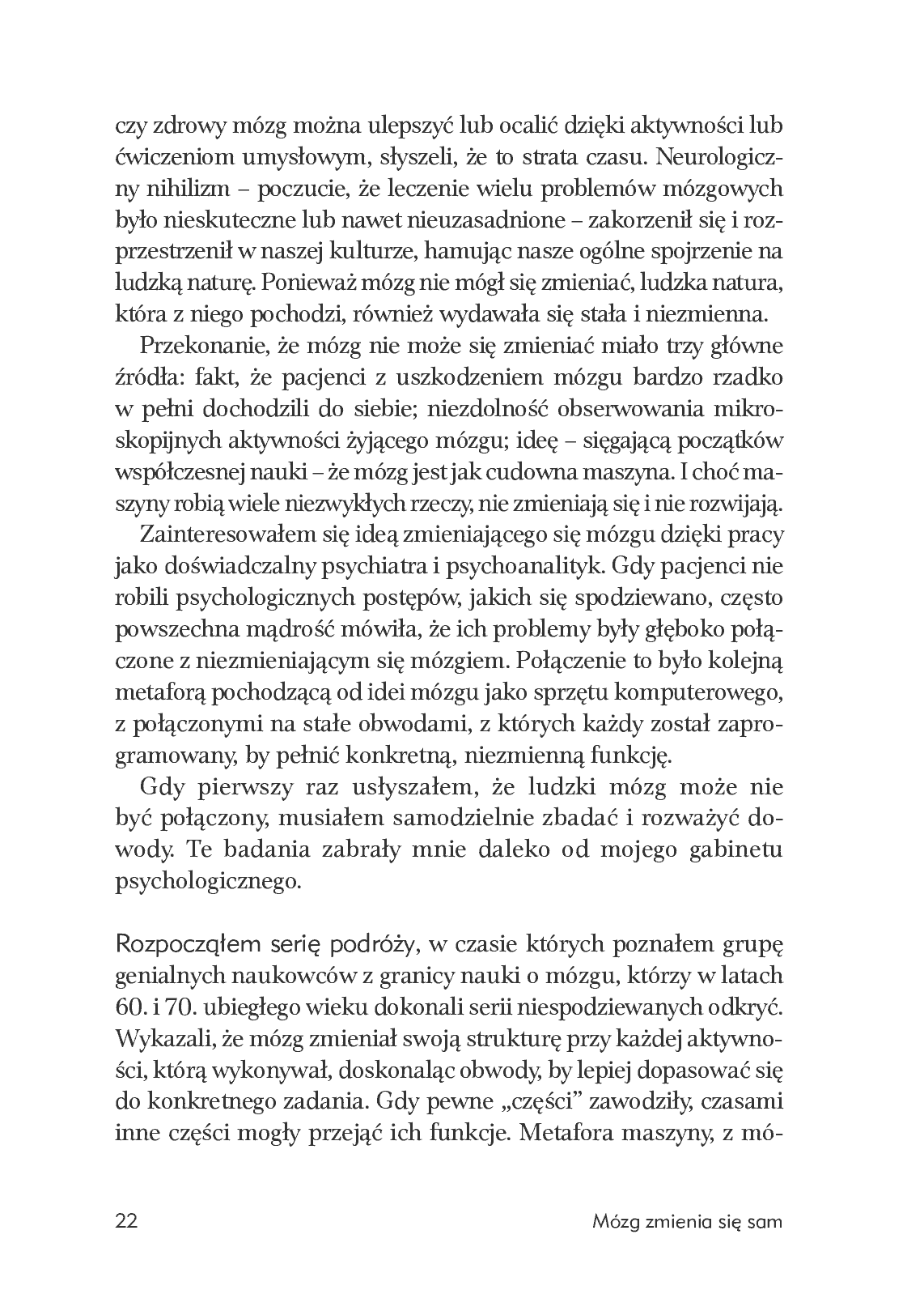 Fragment „Mózg zmienia się sam” — strona 22 z 30