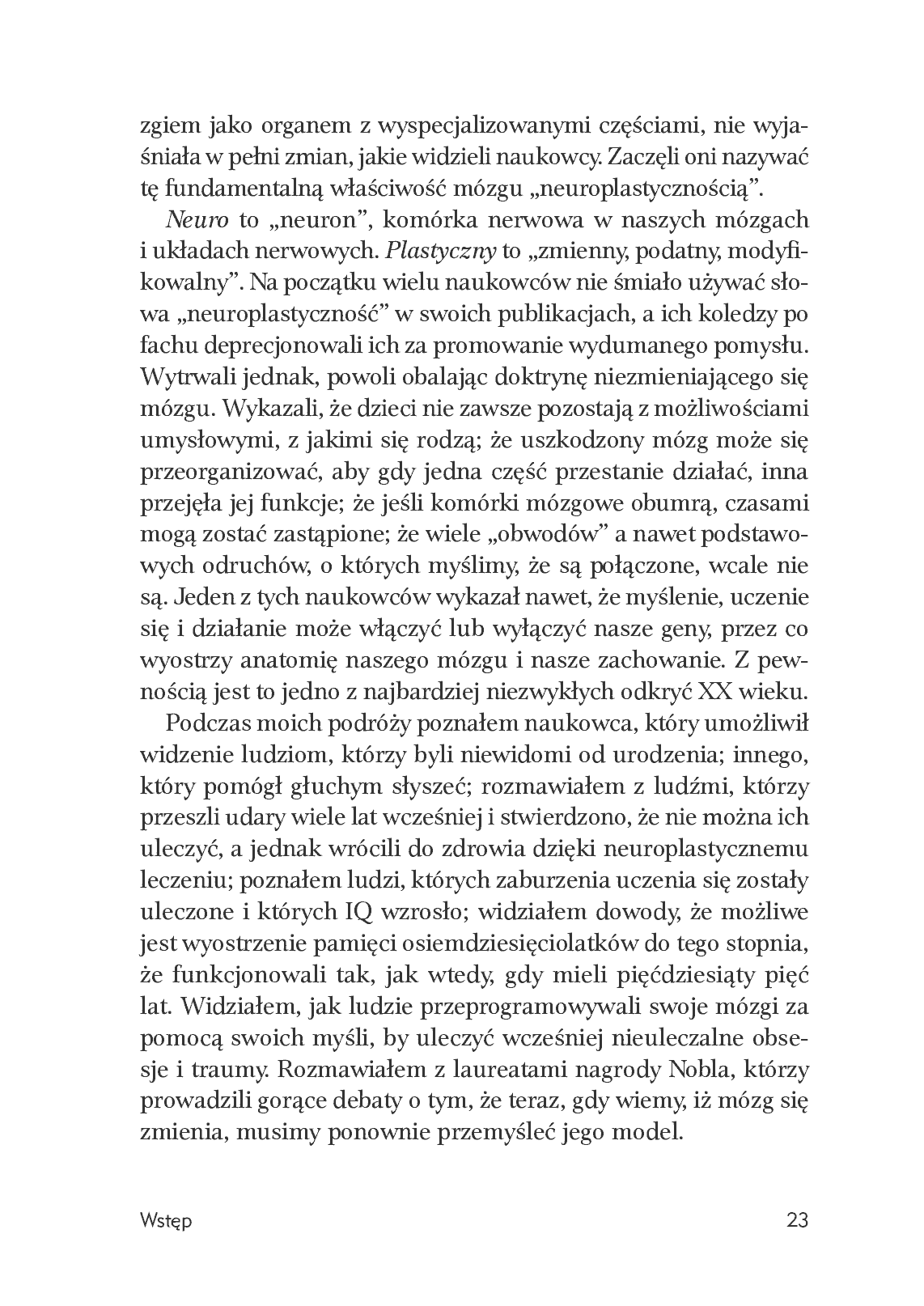 Fragment „Mózg zmienia się sam” — strona 23 z 30