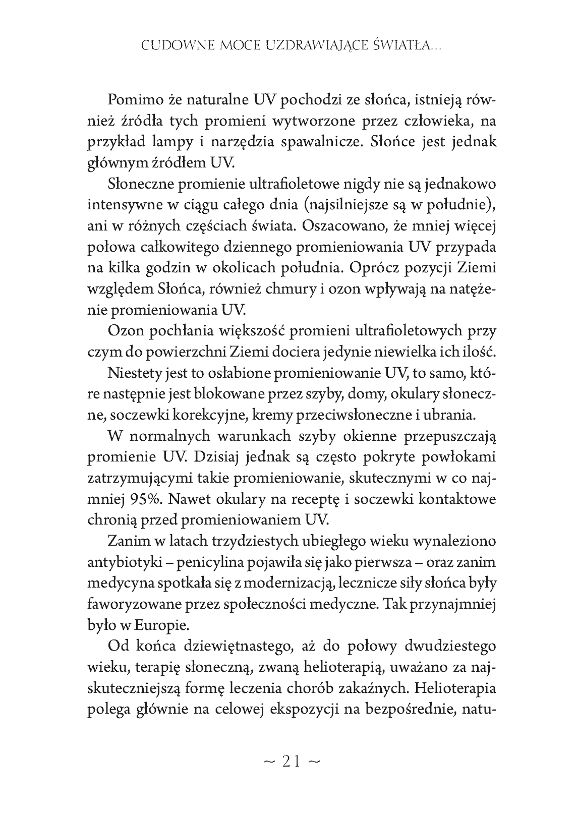 Fragment „Słońce - światło, które leczy” — strona 23 z 25