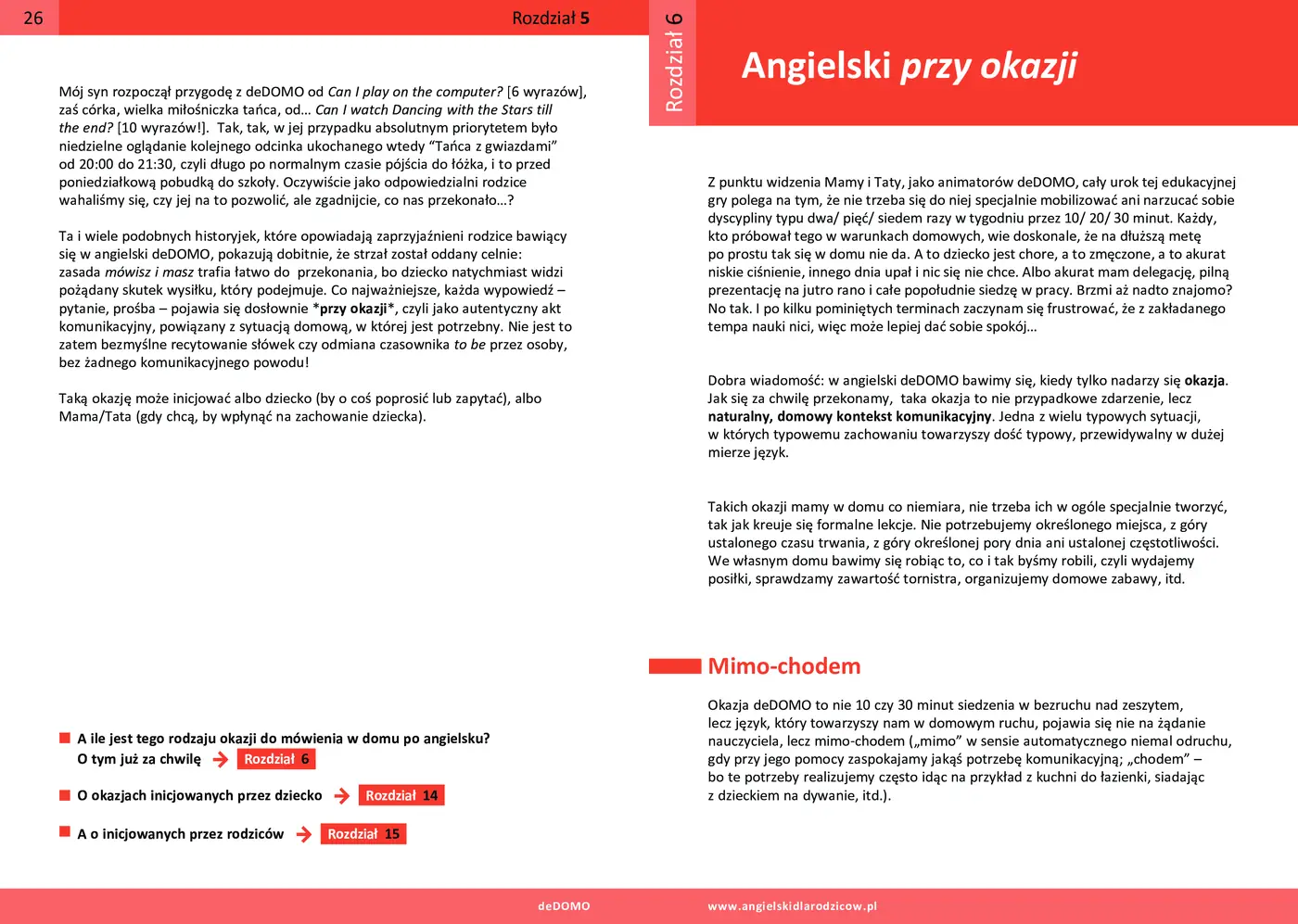 Fragment „Angielski dla rodziców. Przewodnik metodyczny. deDOMO” — strona 12 z 21
