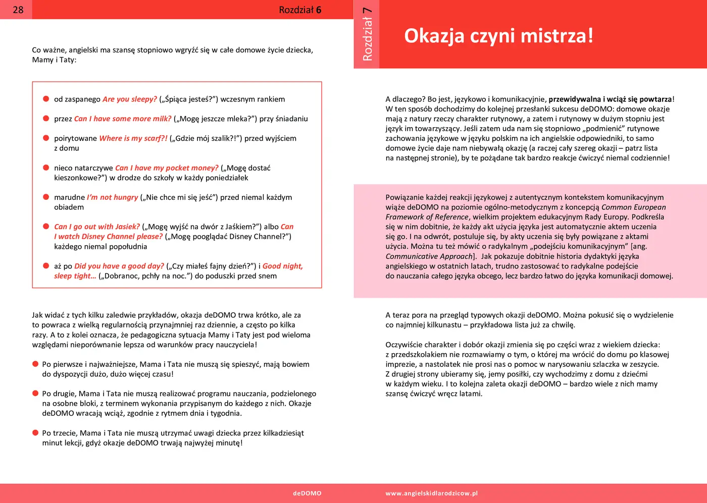 Fragment „Angielski dla rodziców. Przewodnik metodyczny. deDOMO” — strona 13 z 21