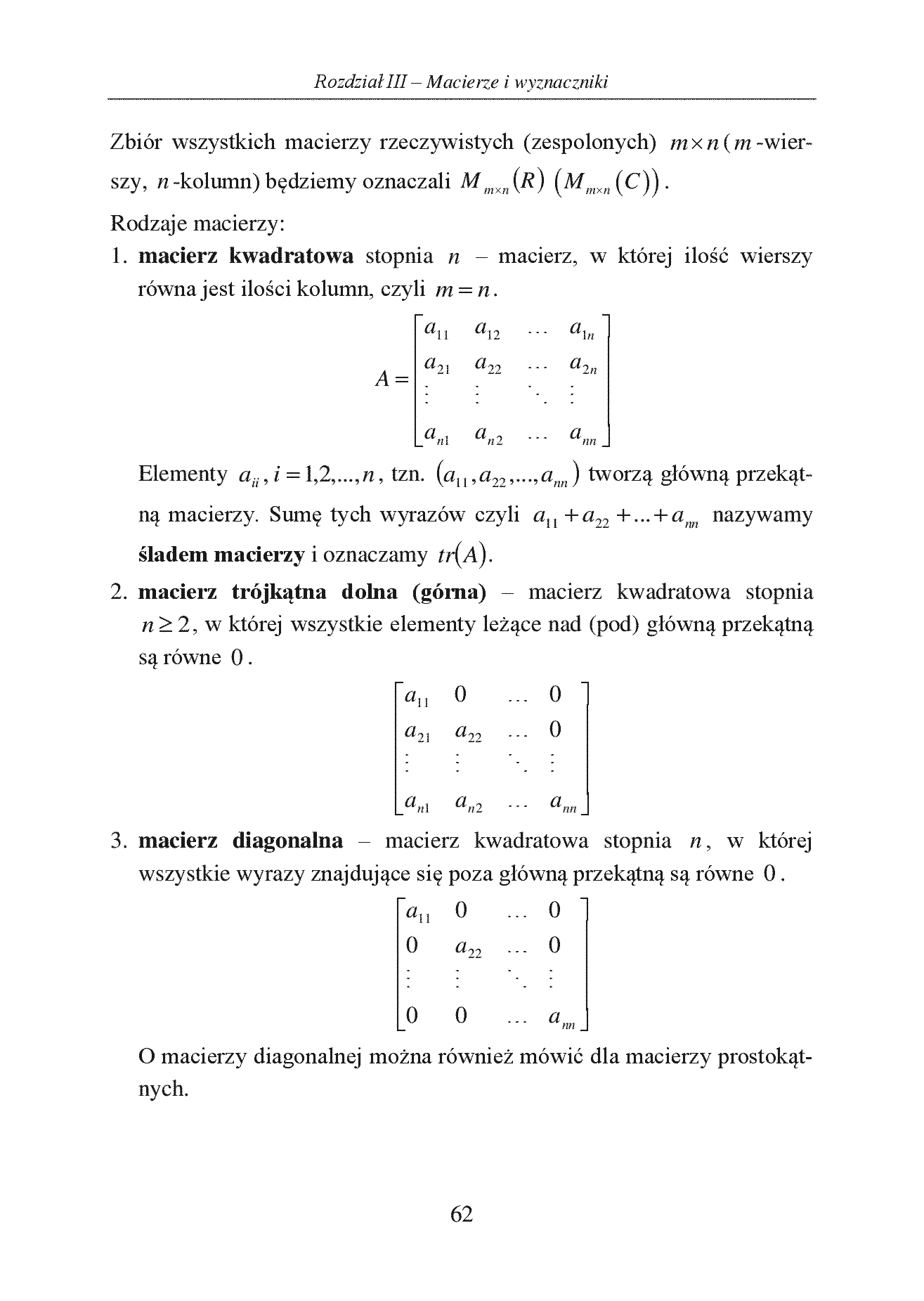 Fragment „Algebra liniowa z elementami geometrii. Teoria, przykłady, zadania” — strona 2 z 10
