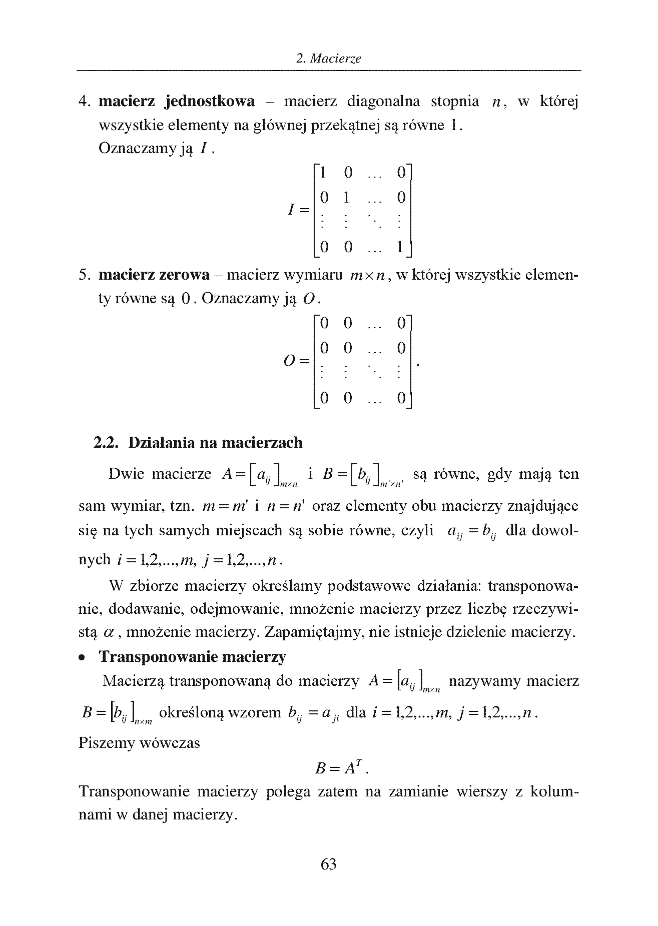 Fragment „Algebra liniowa z elementami geometrii. Teoria, przykłady, zadania” — strona 3 z 10
