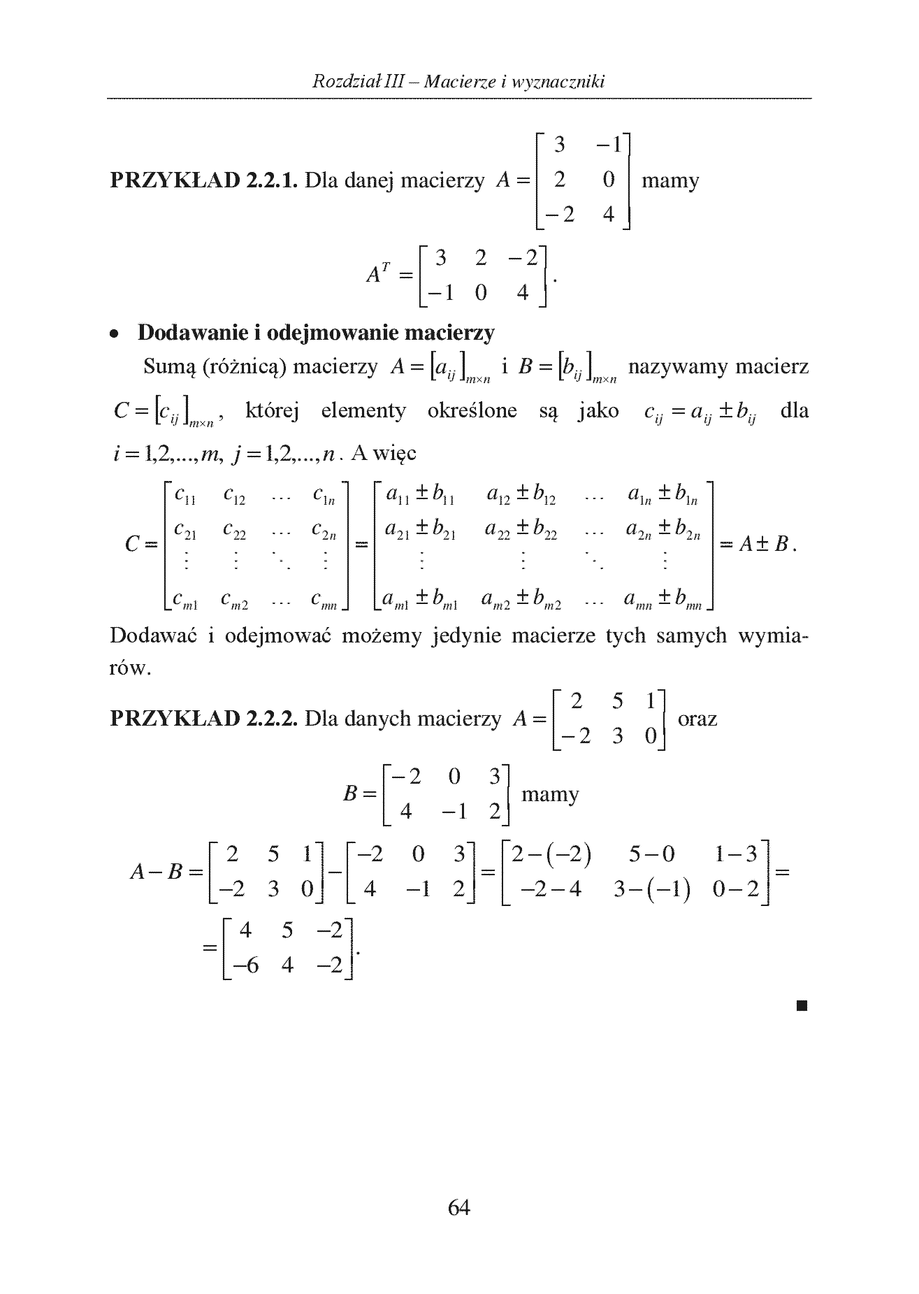 Fragment „Algebra liniowa z elementami geometrii. Teoria, przykłady, zadania” — strona 4 z 10