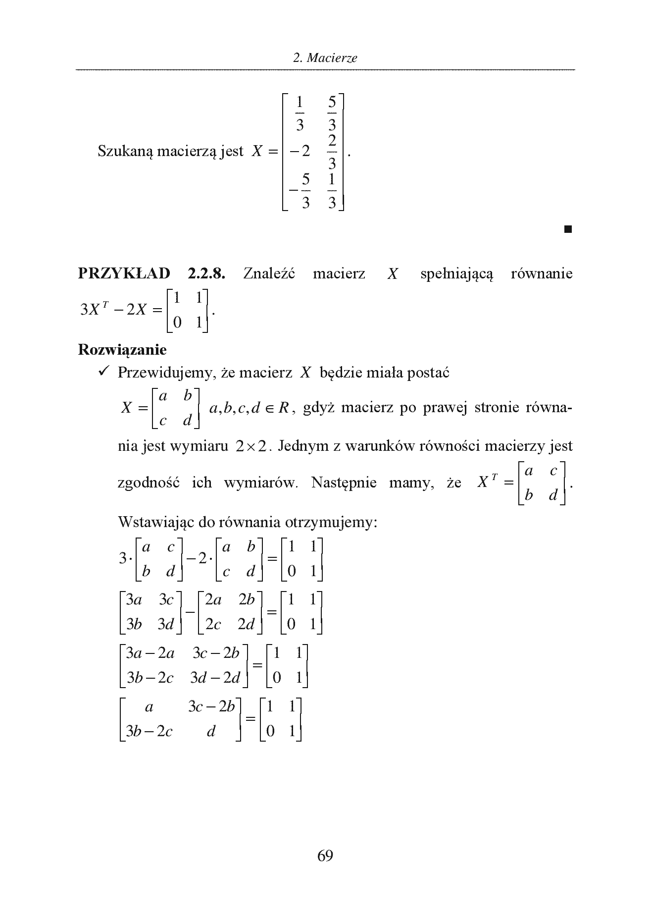Fragment „Algebra liniowa z elementami geometrii. Teoria, przykłady, zadania” — strona 9 z 10