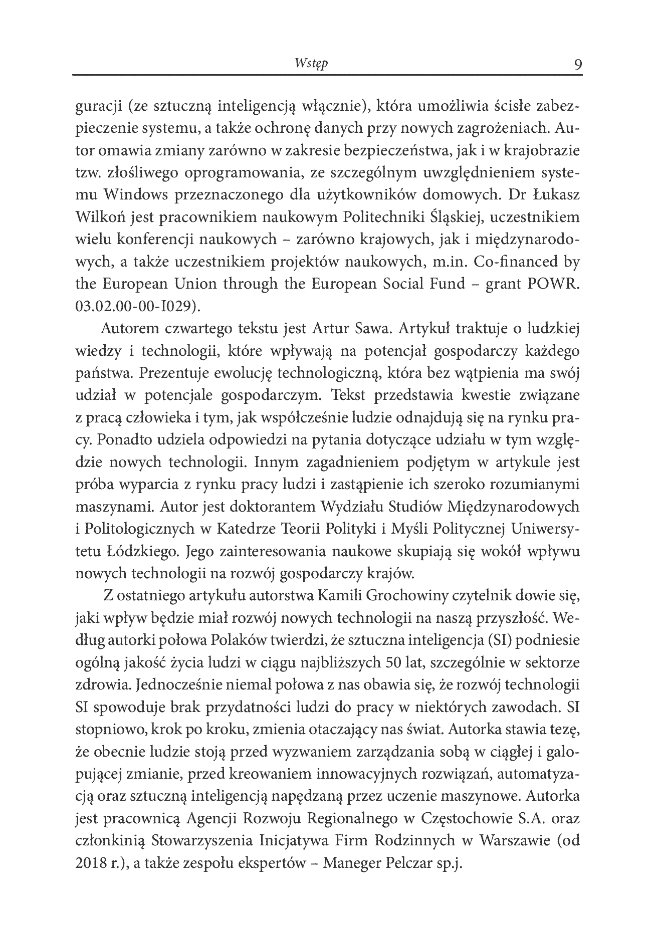 Fragment „Świat nowych technologii. Czy sztuczna inteligencja zdominuje życie człowieka?” — strona 3 z 4