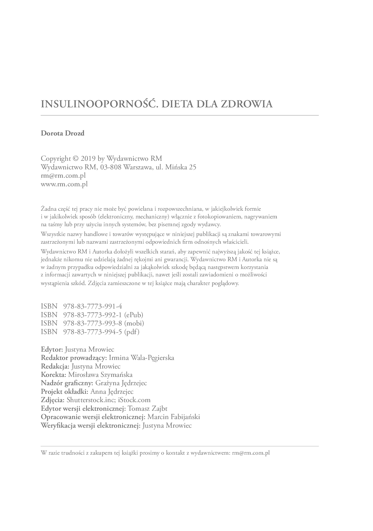 Fragment „Insulinooporność. Dieta dla zdrowia” — strona 4 z 19