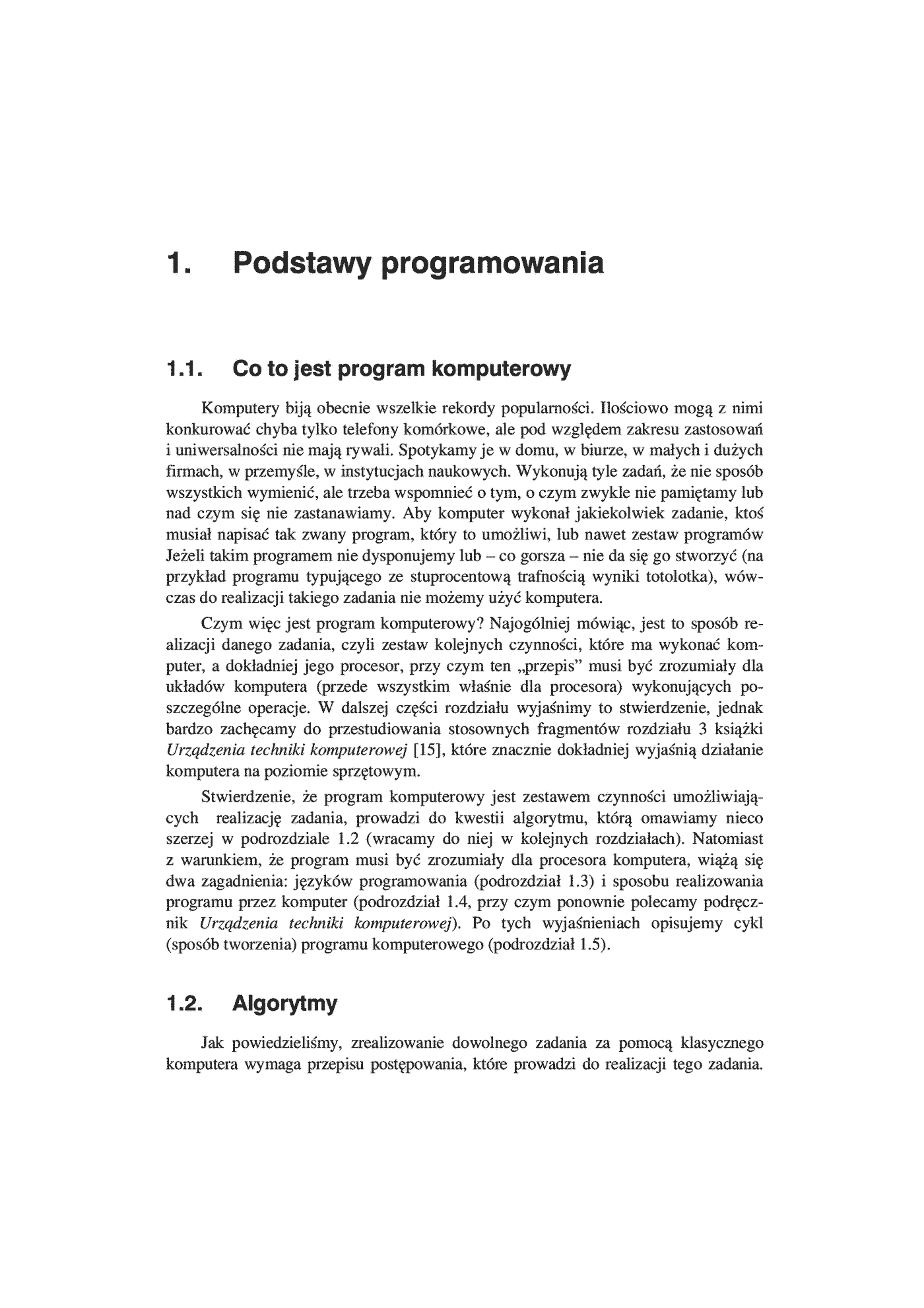 Fragment „Programowanie strukturalne i obiektowe. T. 1” — strona 12 z 15