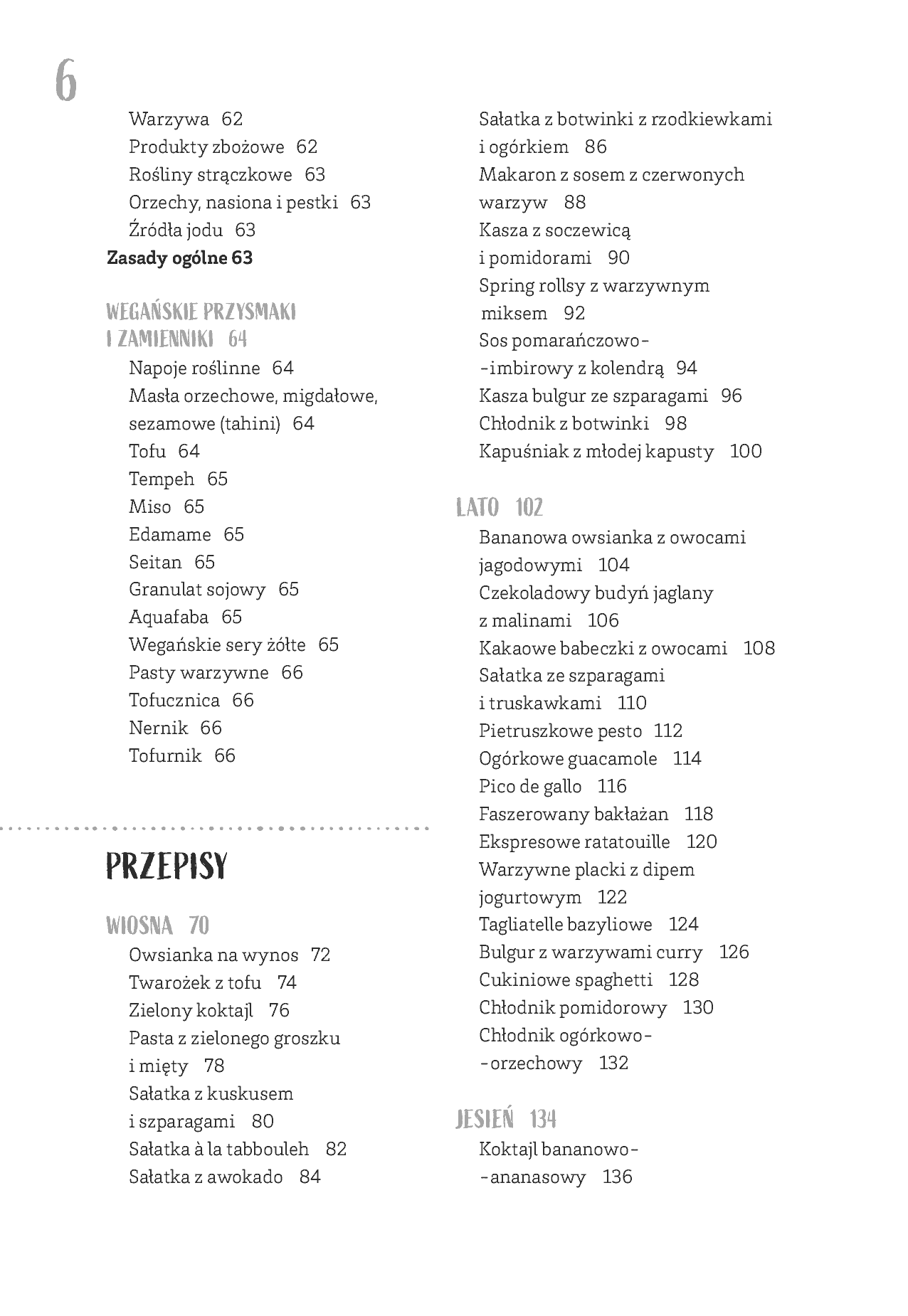 Fragment „Dieta wegańska na cztery pory roku” — strona 6 z 18