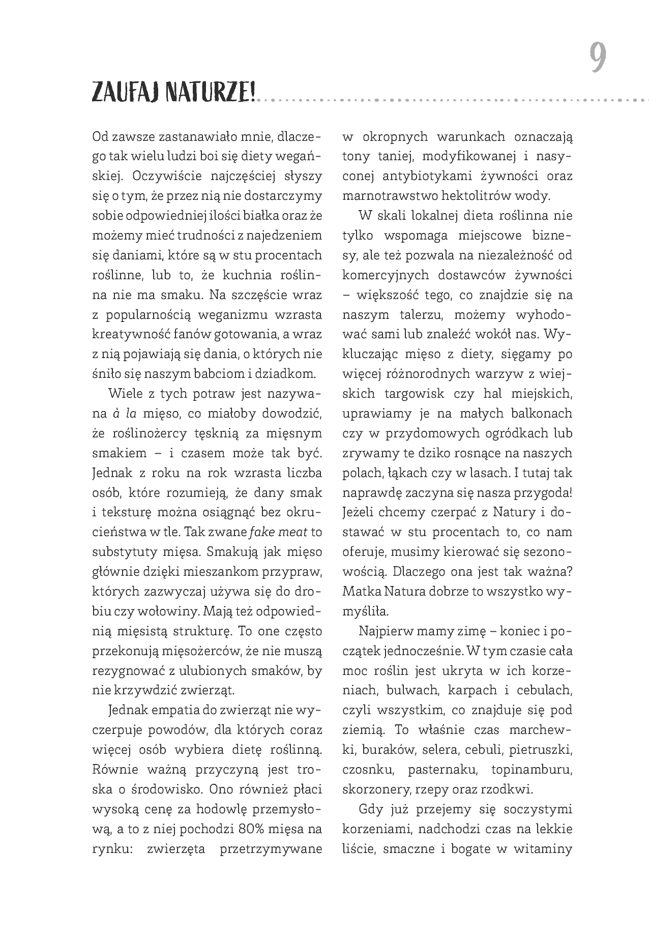 Fragment „Dieta wegańska na cztery pory roku” — strona 9 z 18