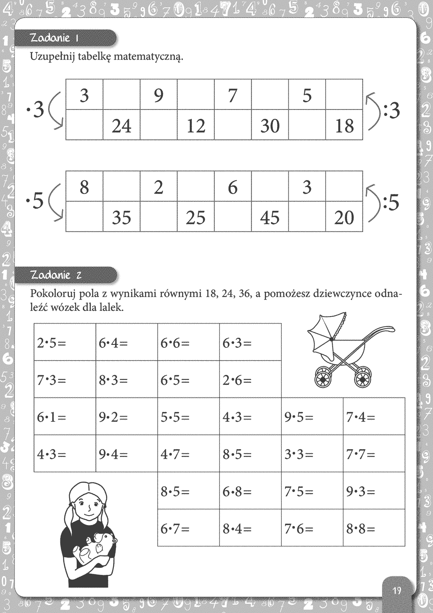 Fragment „Matematyka Zadania dla dzieci Poziom II” — strona 5 z 8