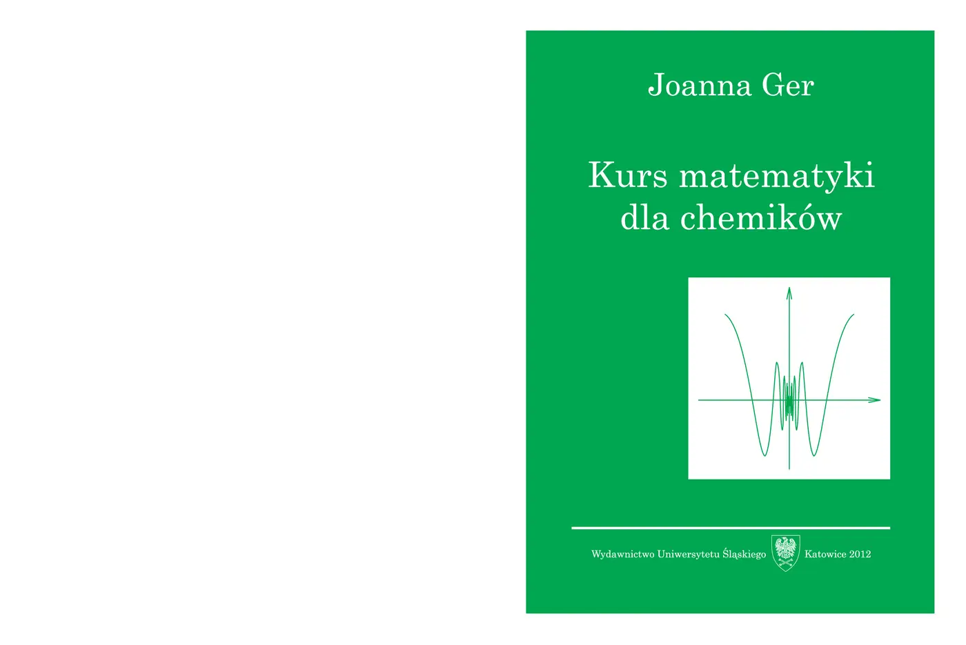 Fragment „Kurs matematyki dla chemików. Wyd. 5. popr” — strona 1 z 17