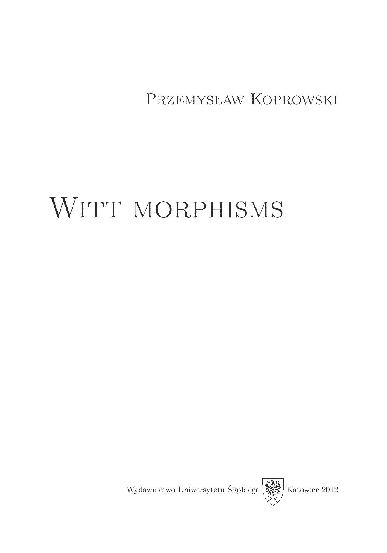 Fragment „Witt morphisms” — strona 4 z 18